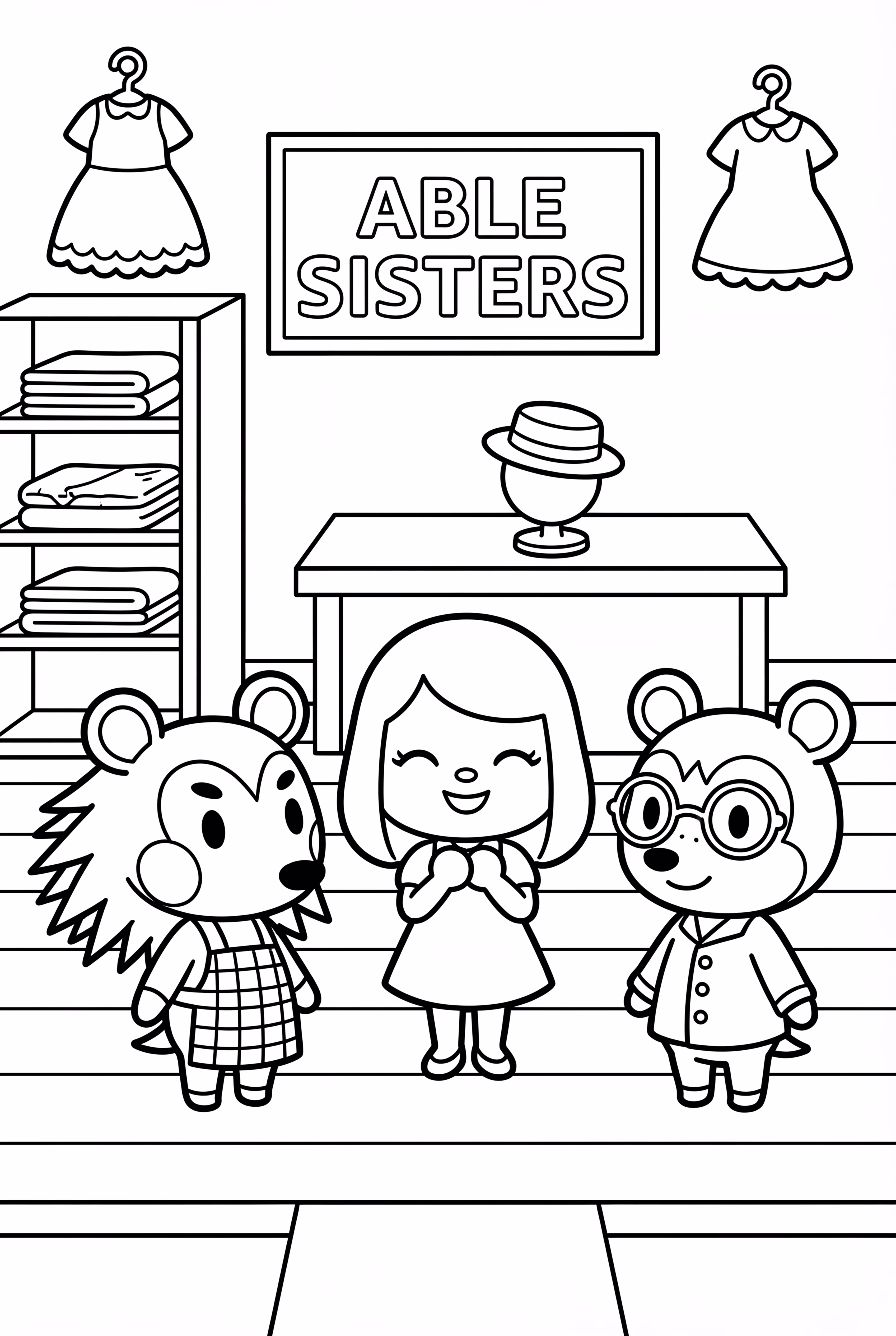 どうぶつの森のエイブルシスターズ