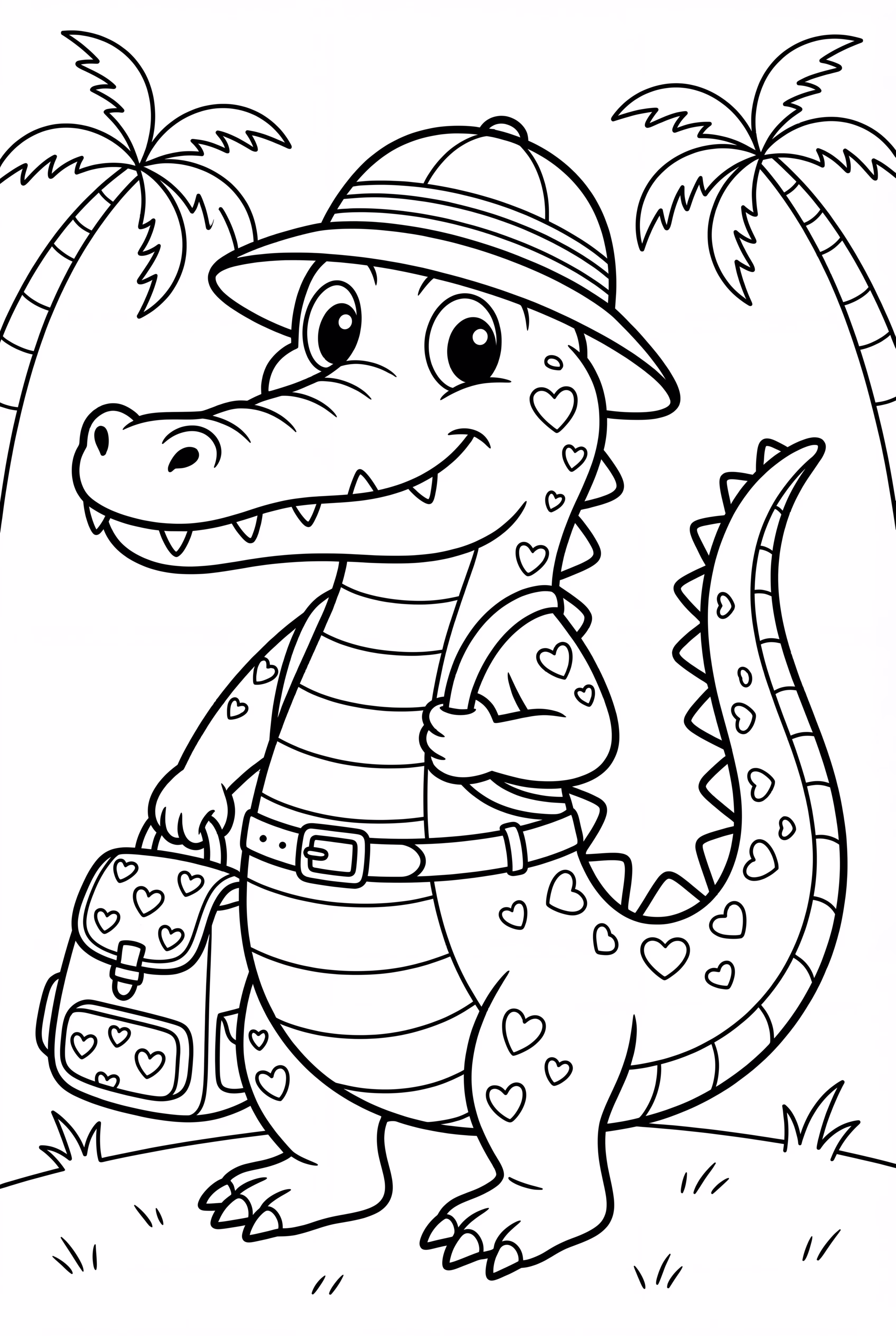 용감한 악어의 모험