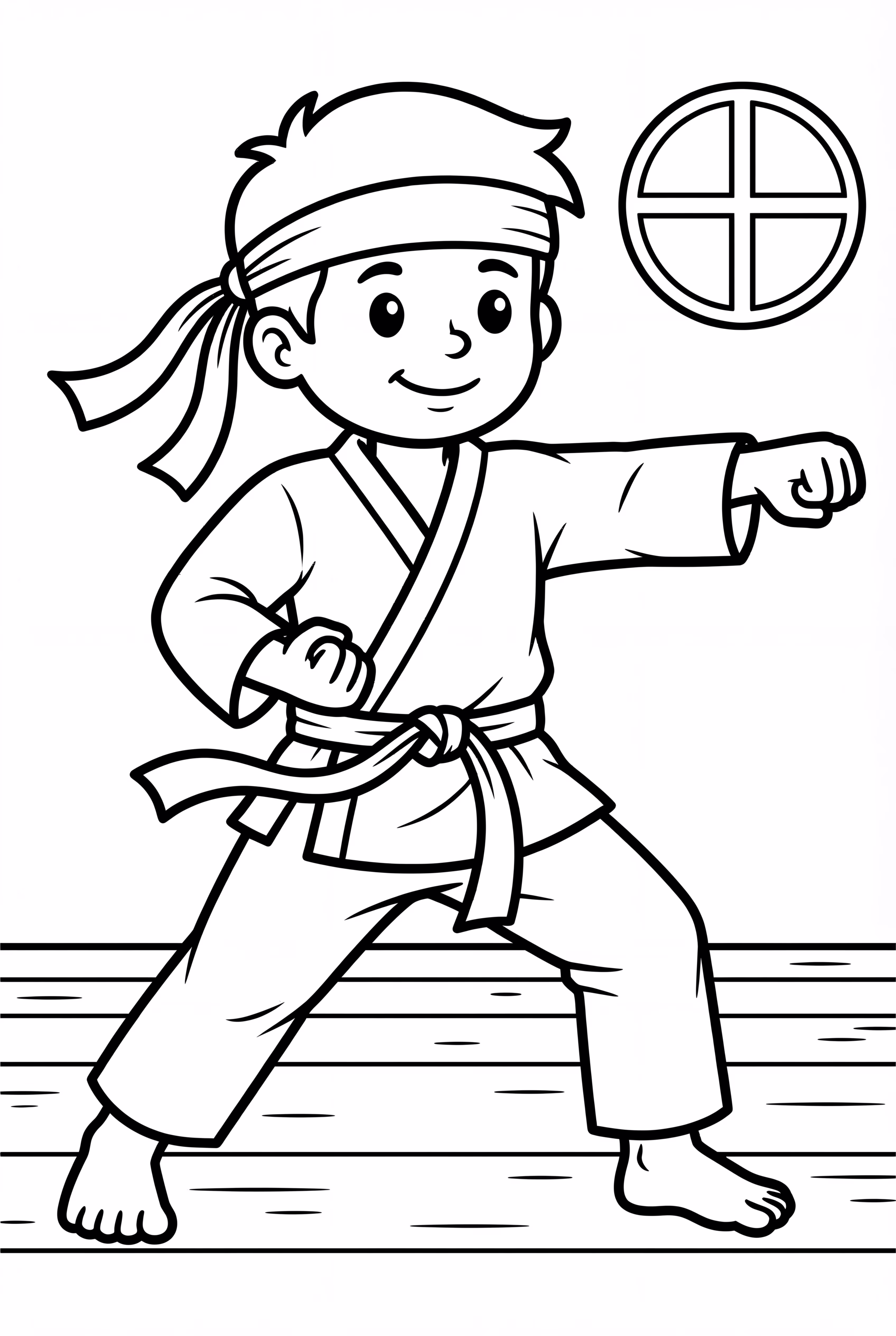 The Ancient Art Of Karate Scroll
