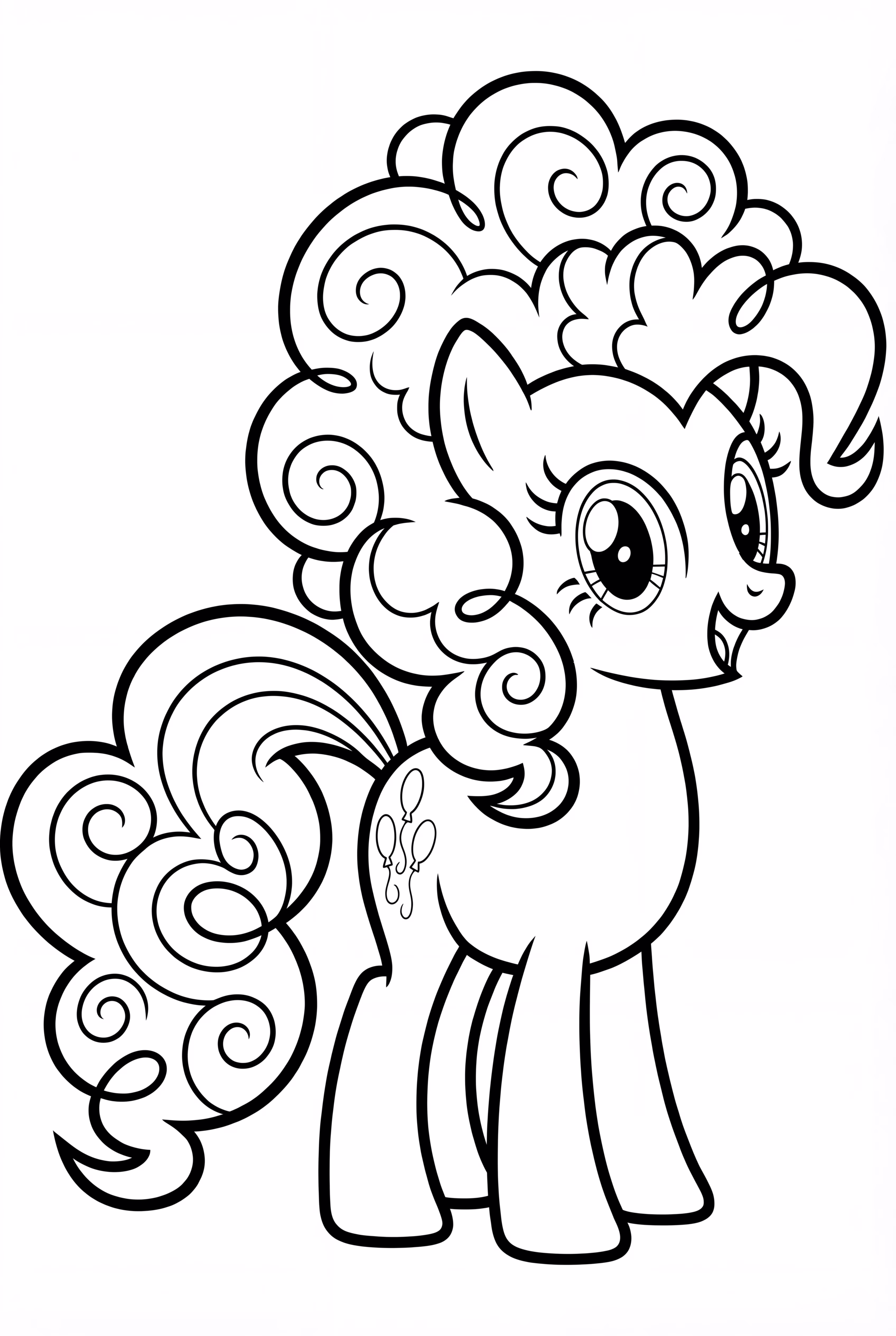 The cheerful and bubbly Pinkie Pie