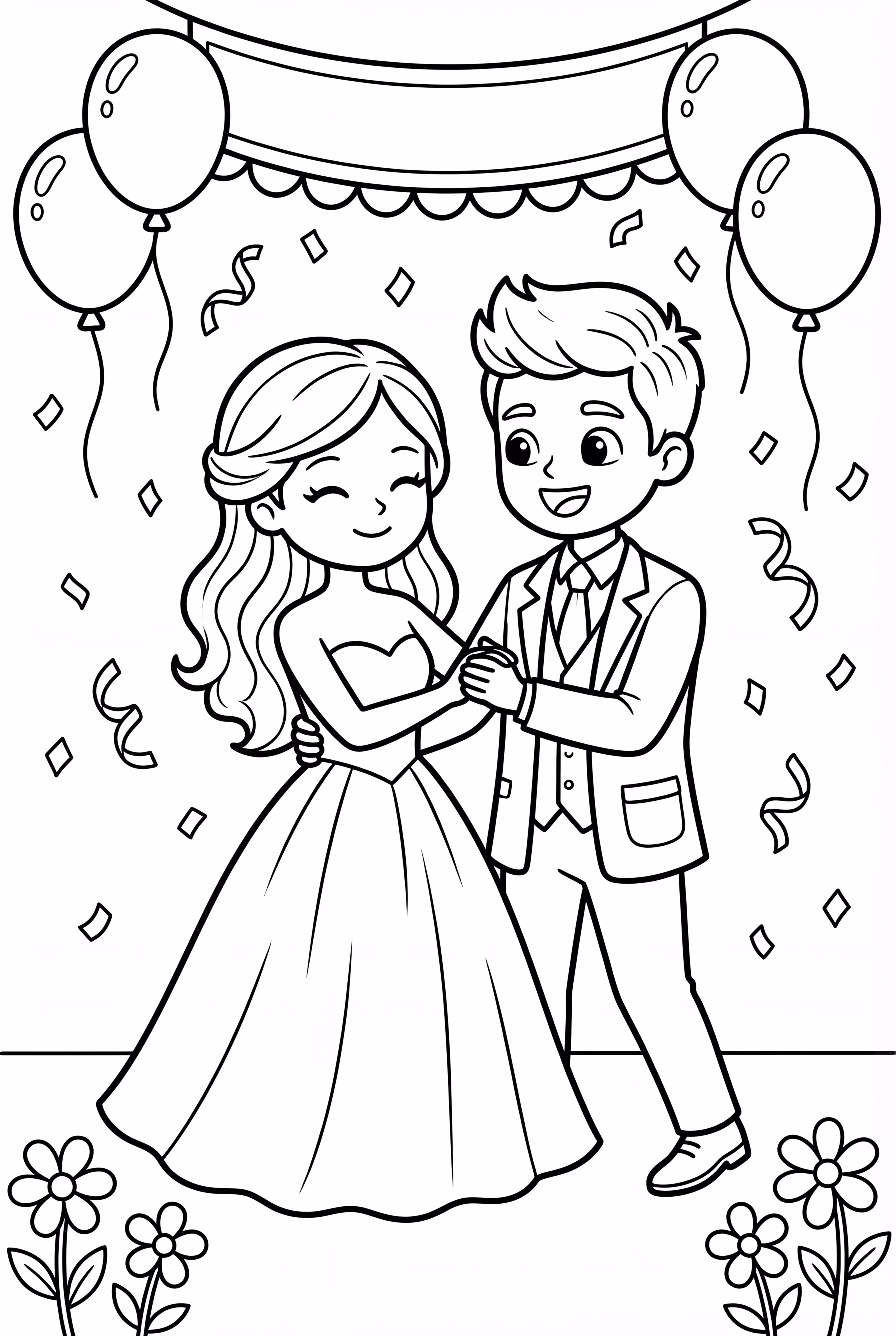 El primer baile de bodas de la pareja