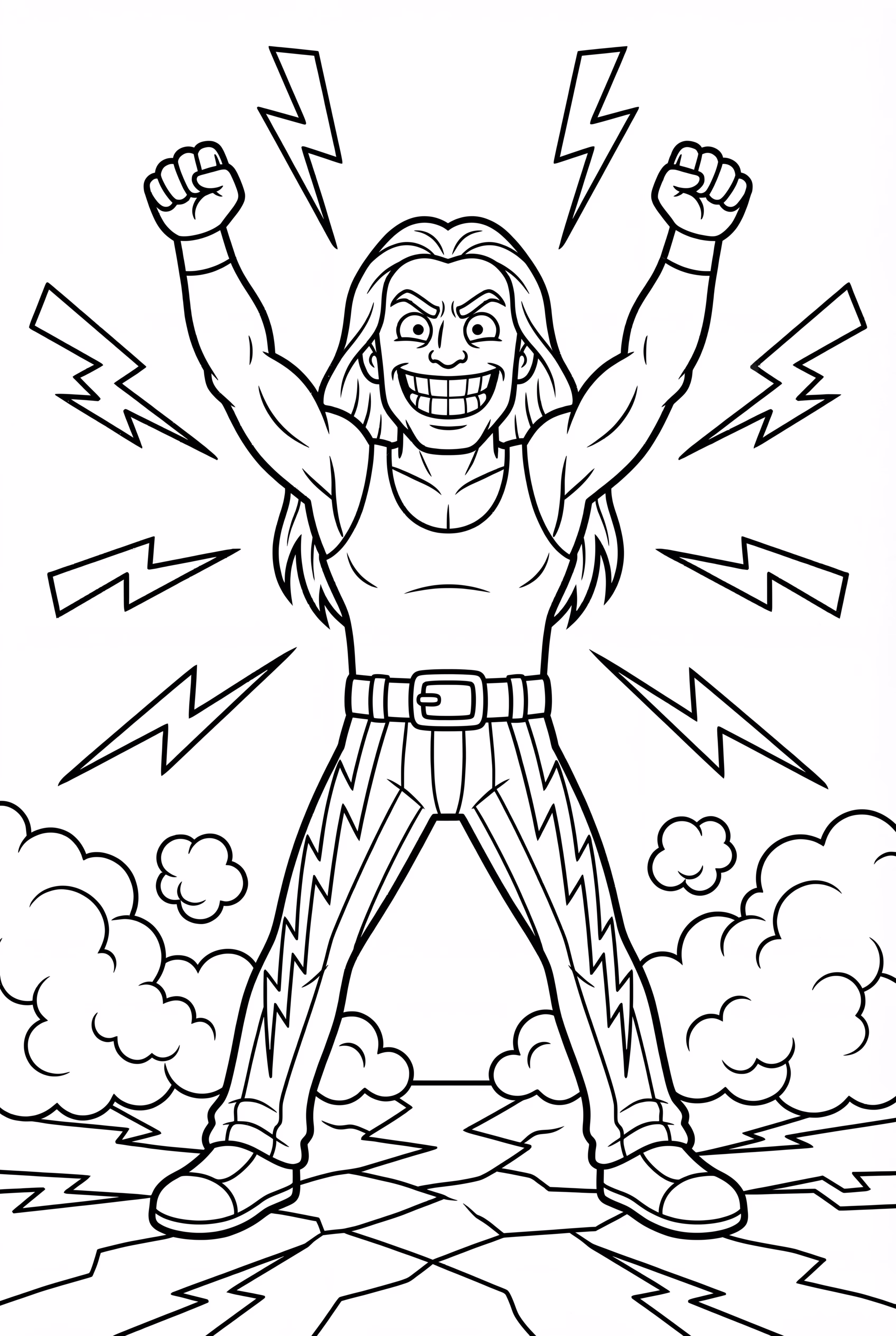 The Fiend's Red Lighting Effect