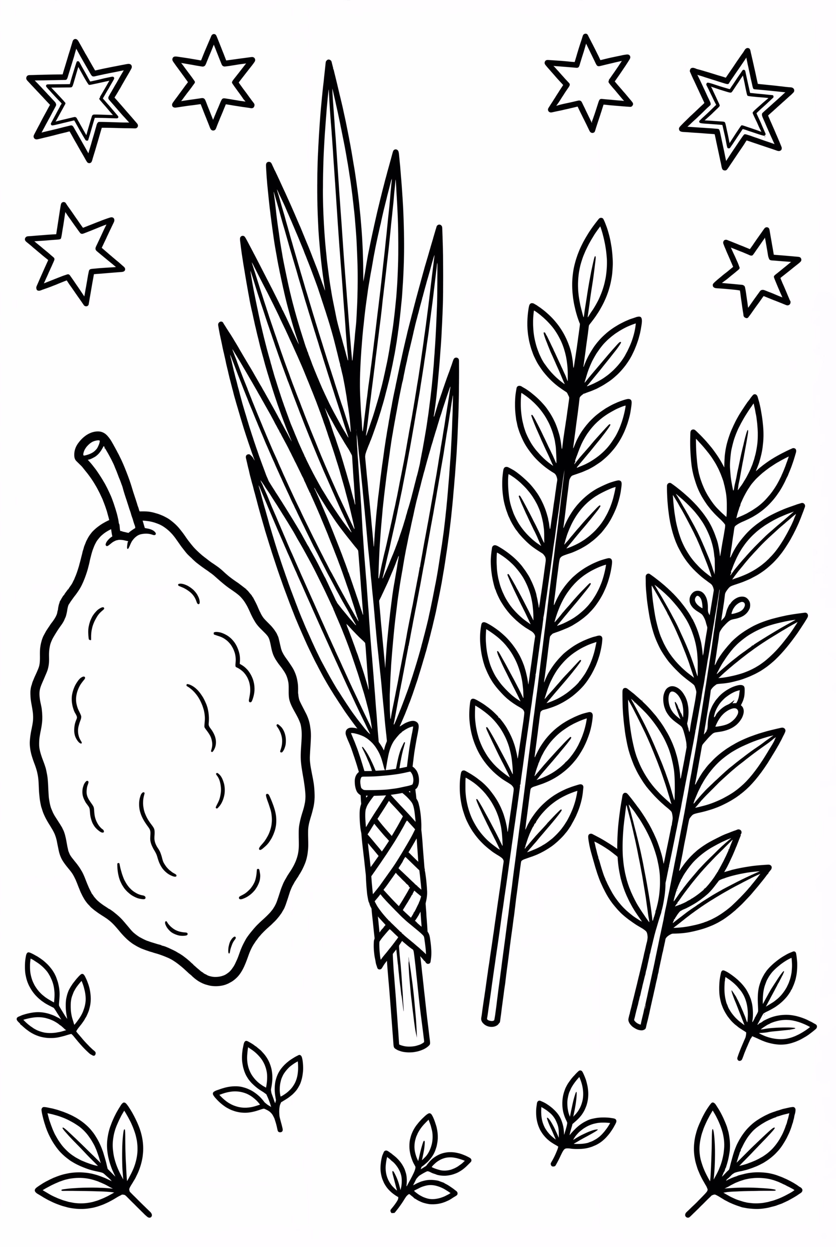 The Four Species Of Sukkot