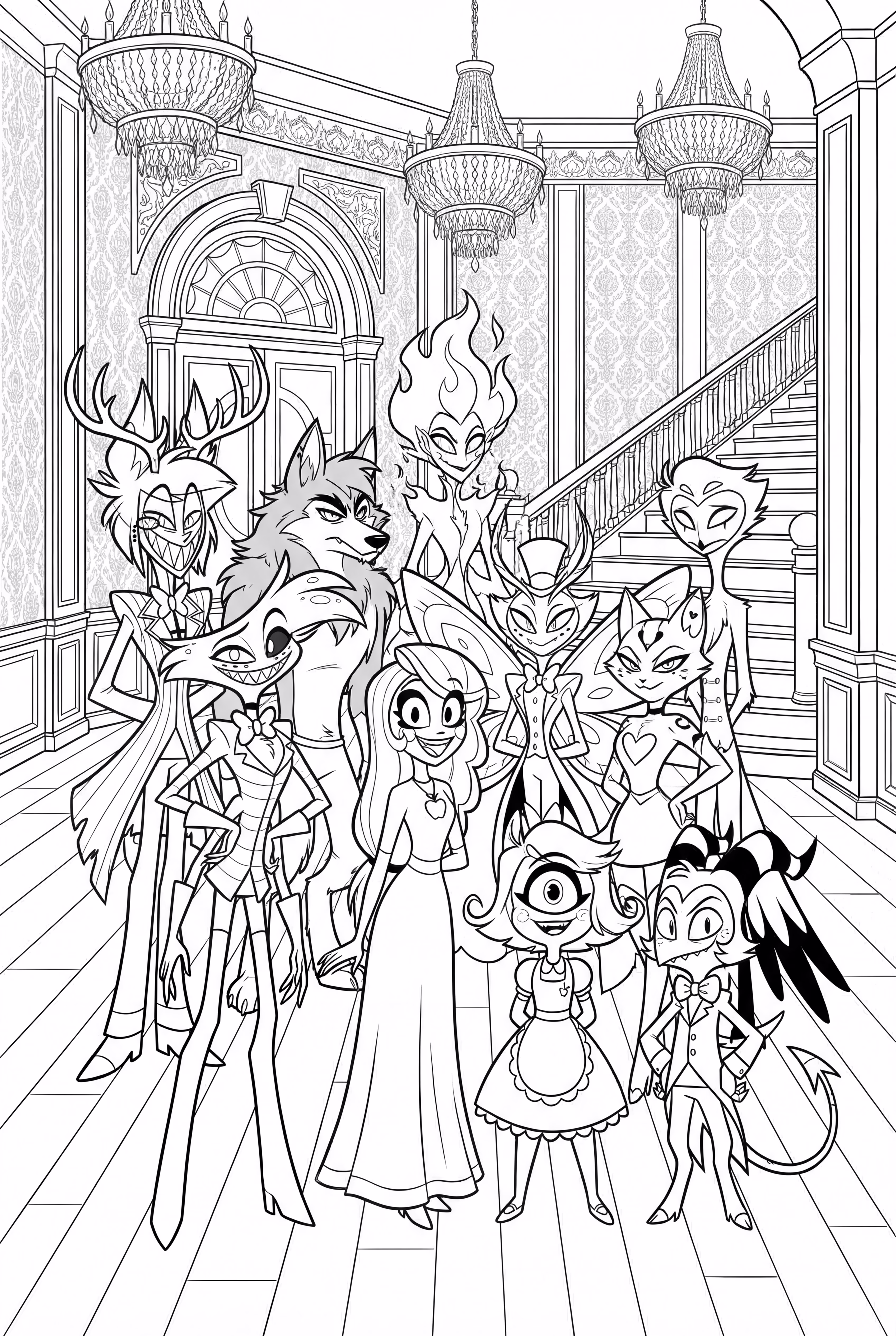 The Full Cast Of The Hazbin Hotel