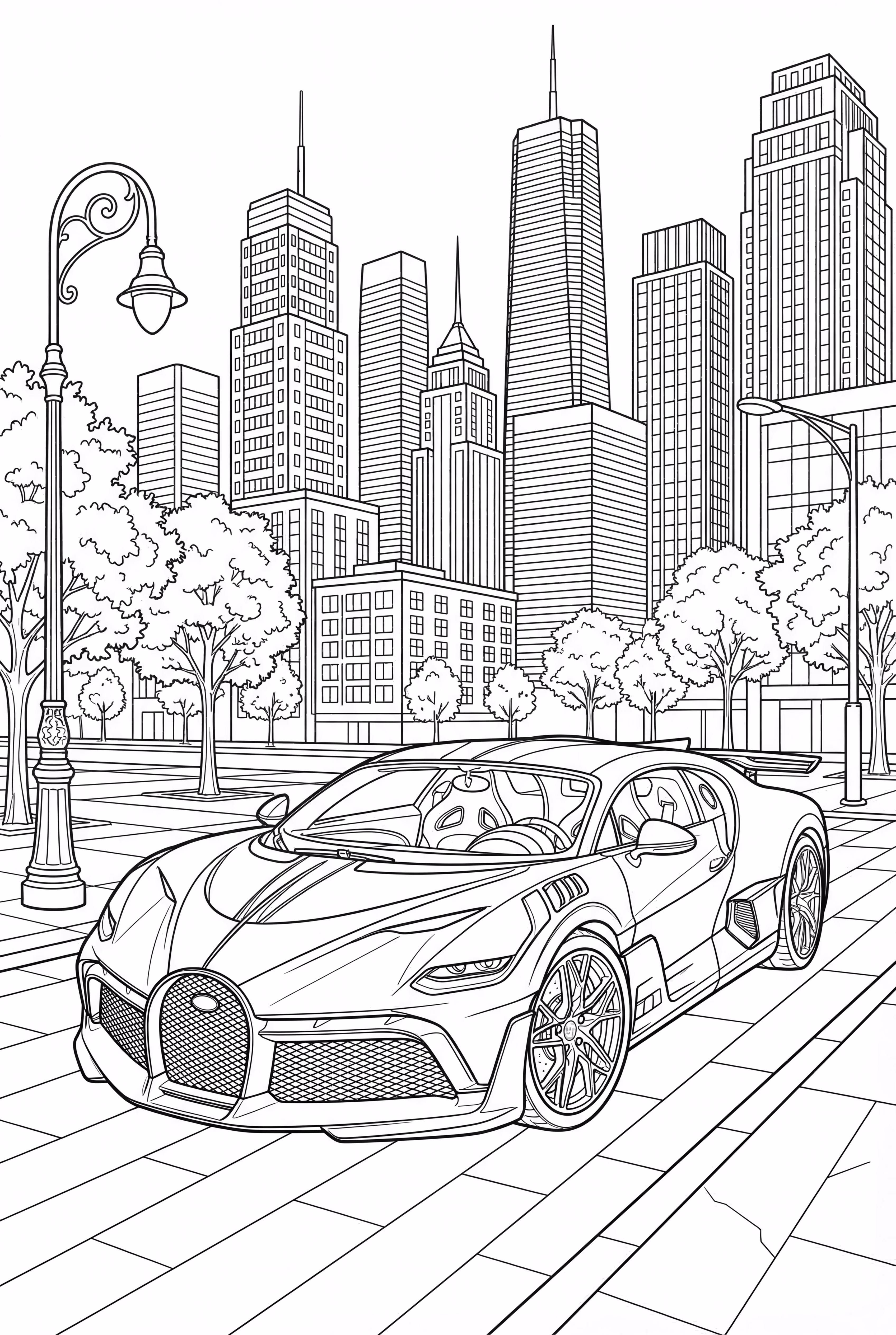 未来感布加迪Divo