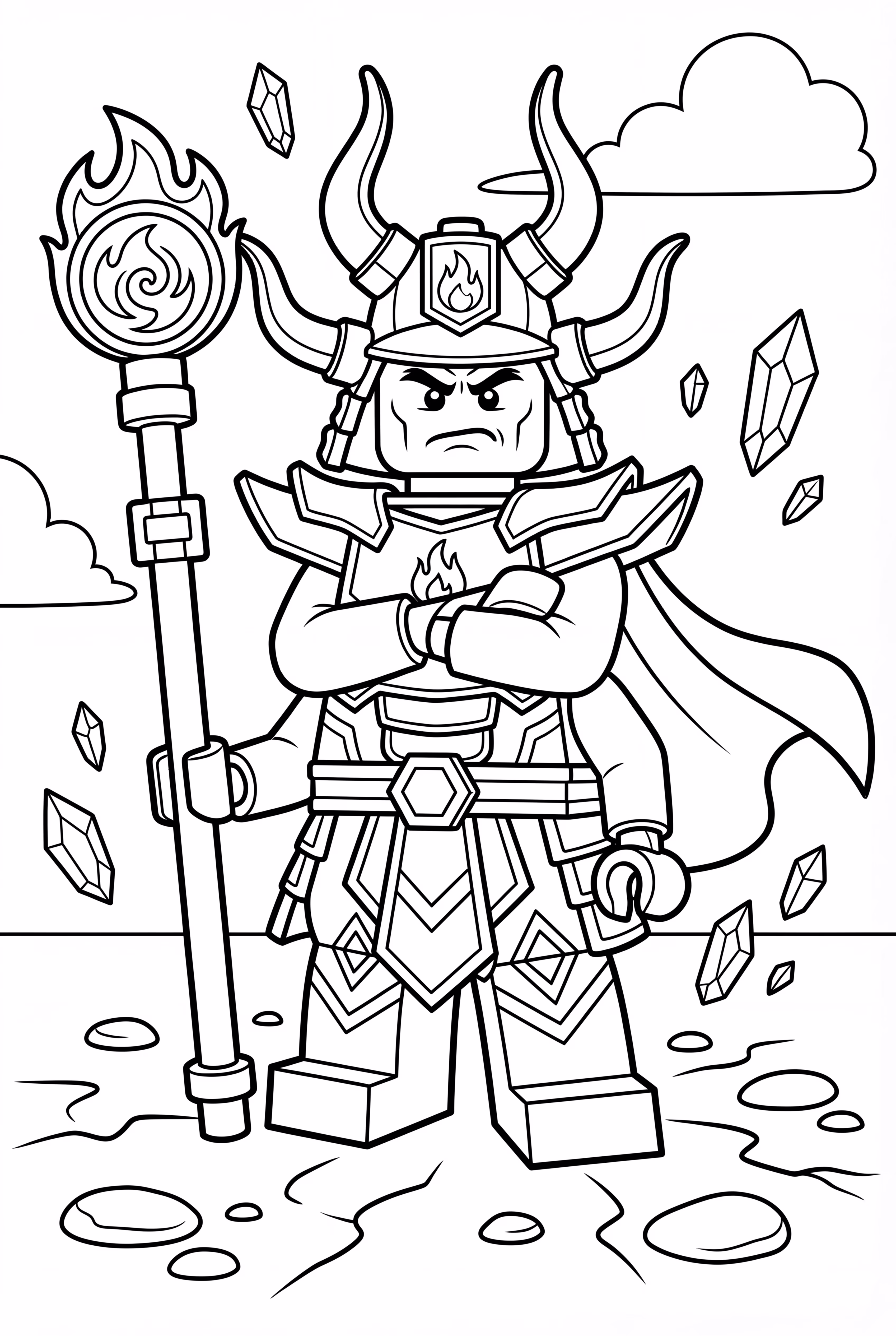 The Golden Master Overlord Of Ninjago