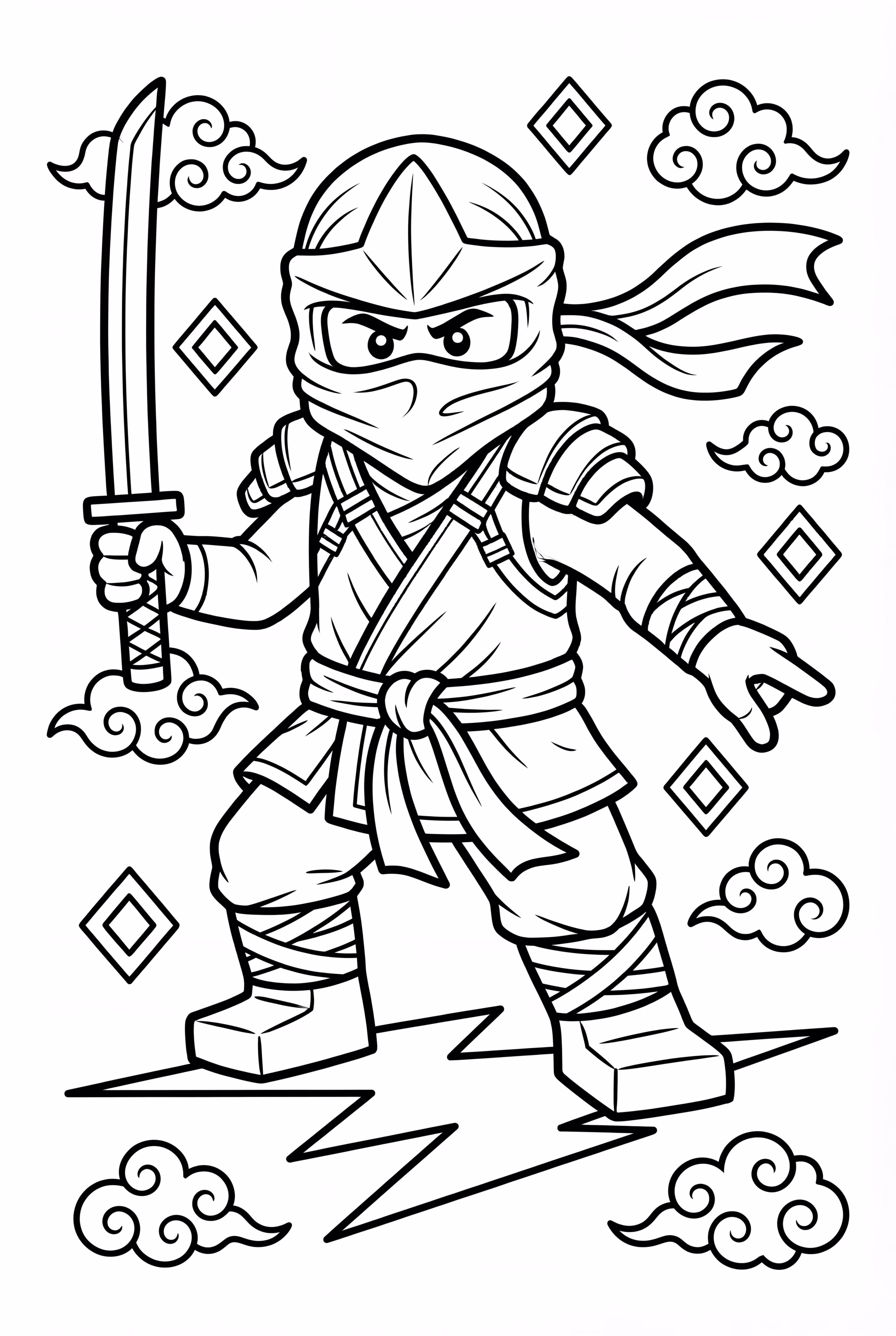 The Golden Ninja Lloyd Of Ninjago