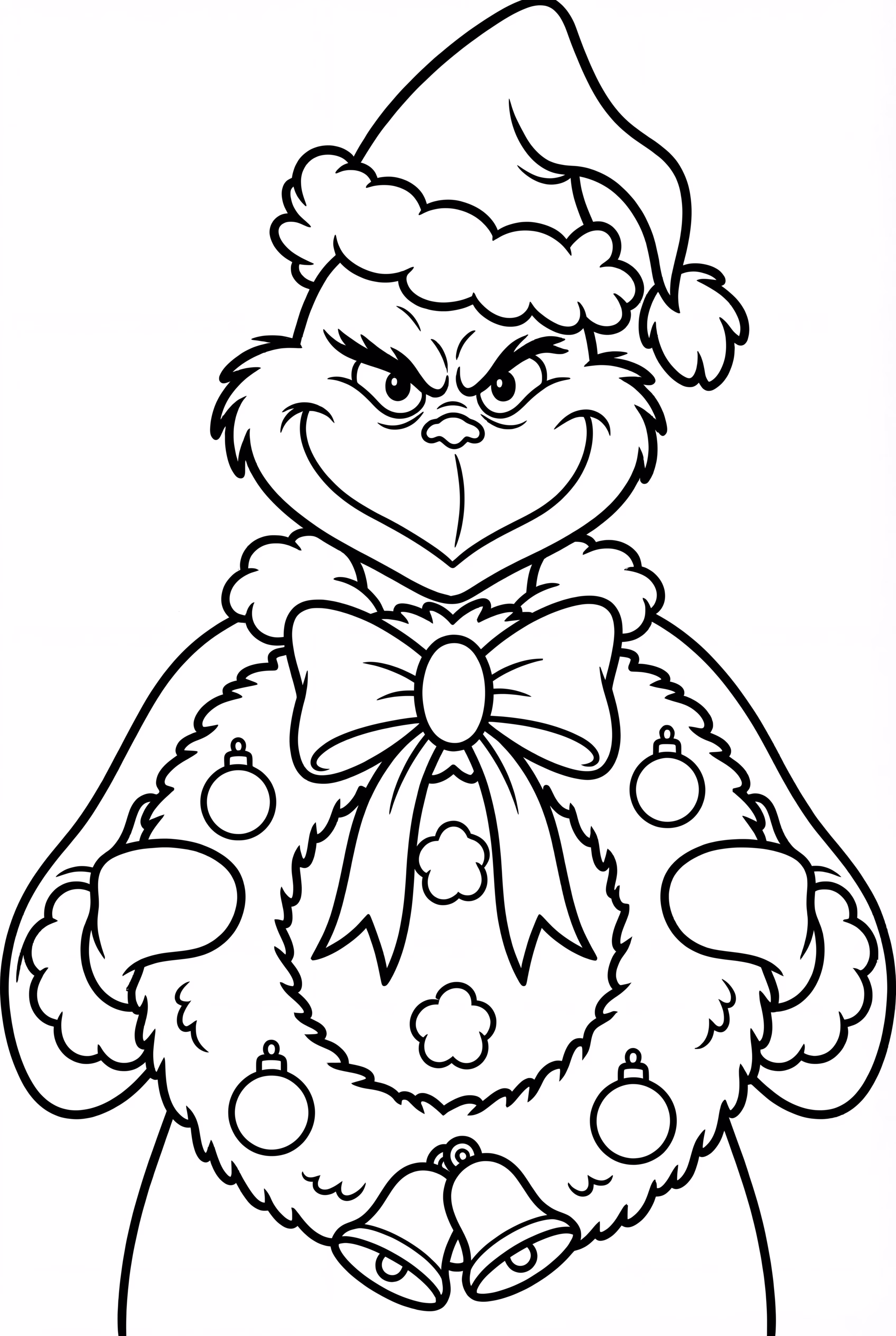 The Grinch Decorating Wreath