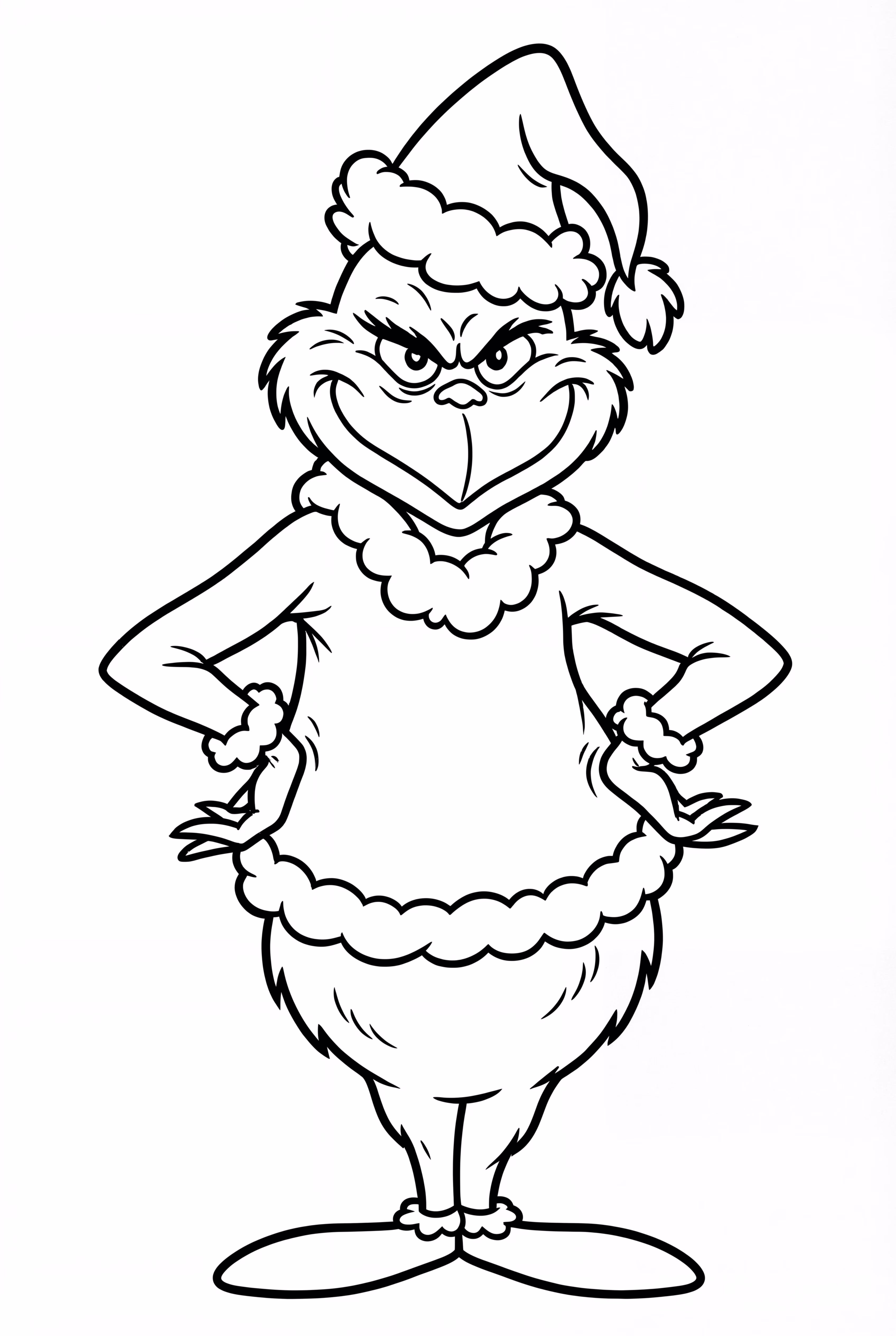 The Grinch Making A Mischievous Face