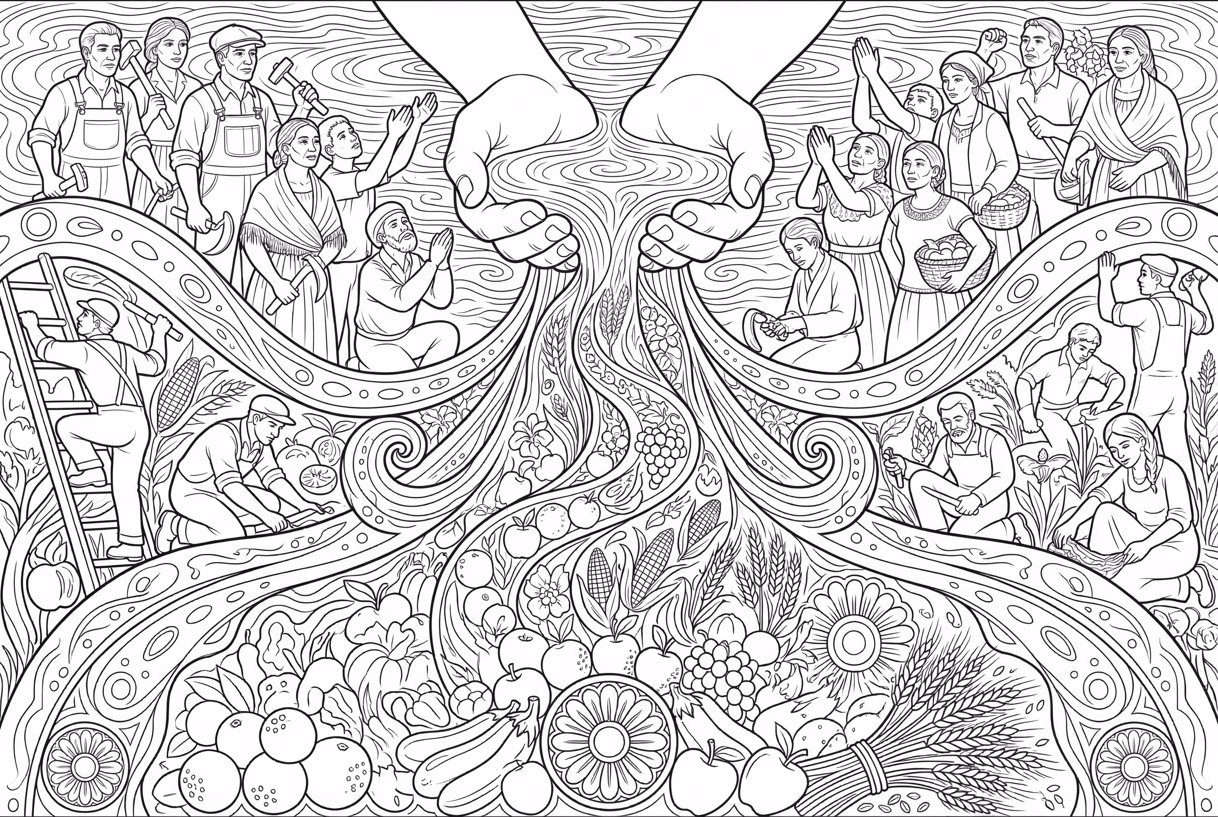 大自然之手奉獻的水