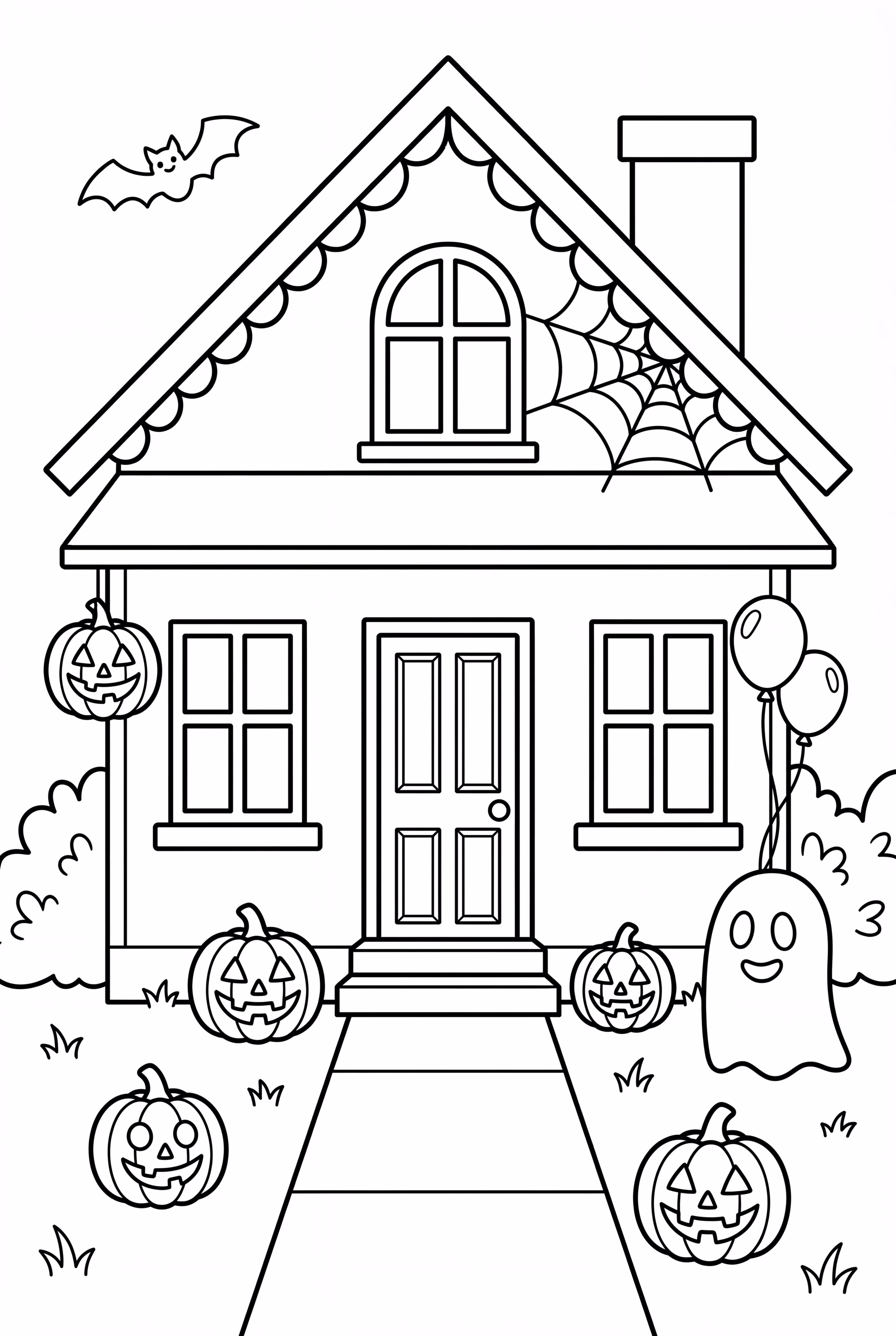 The Heeler House Decorated For Bluey Halloween