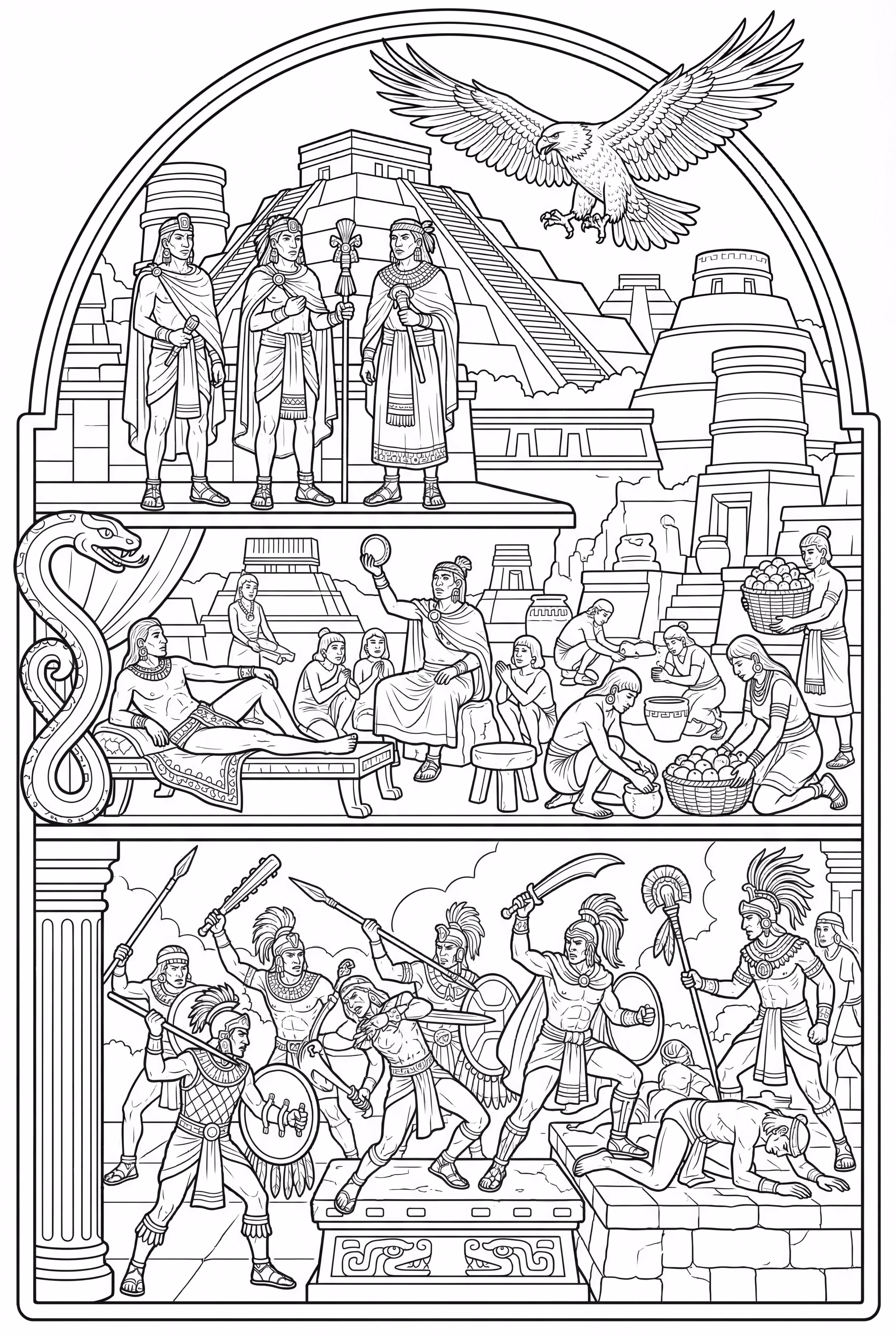 墨西哥历史 古代印第安世界