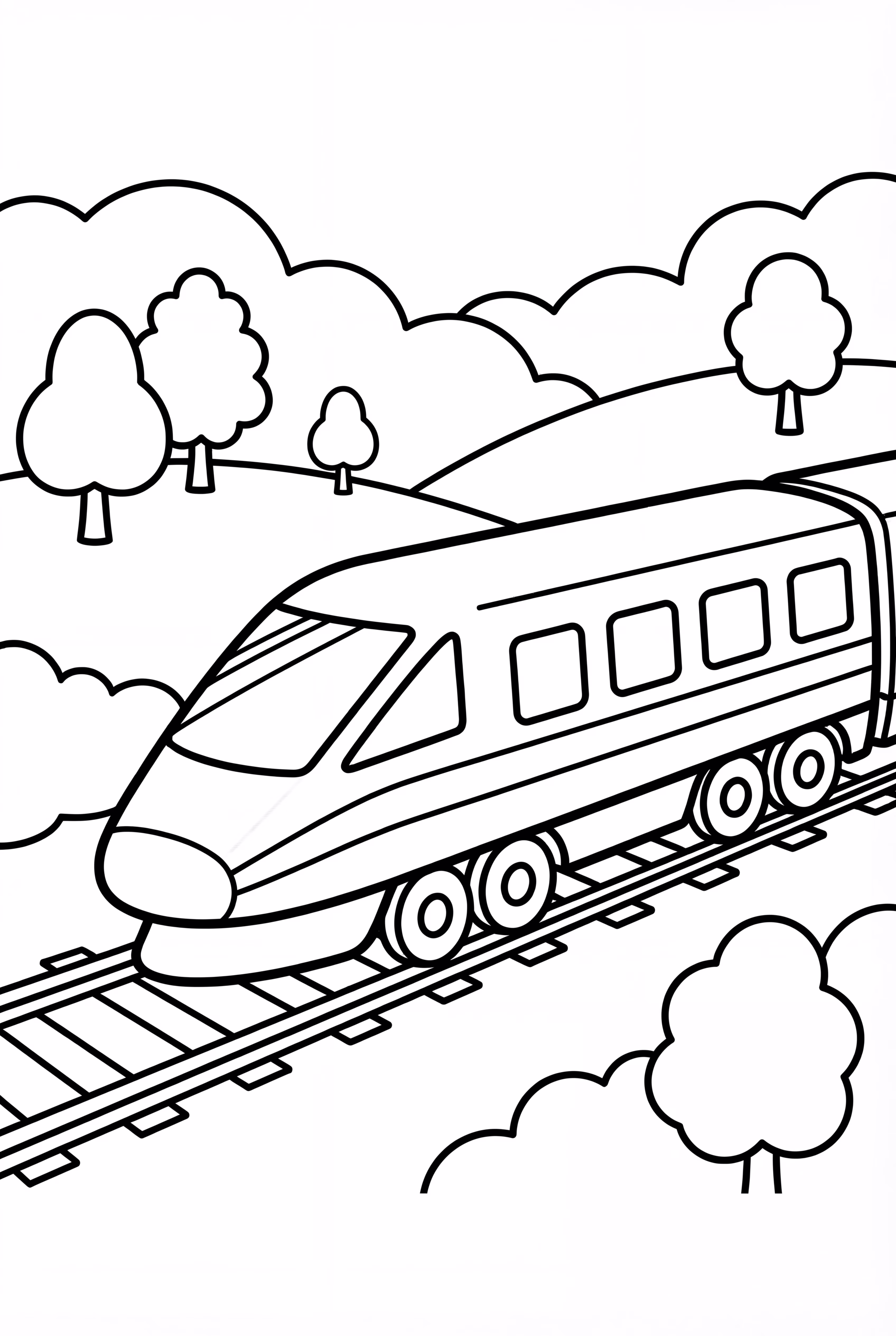 The Holiday High Speed Train