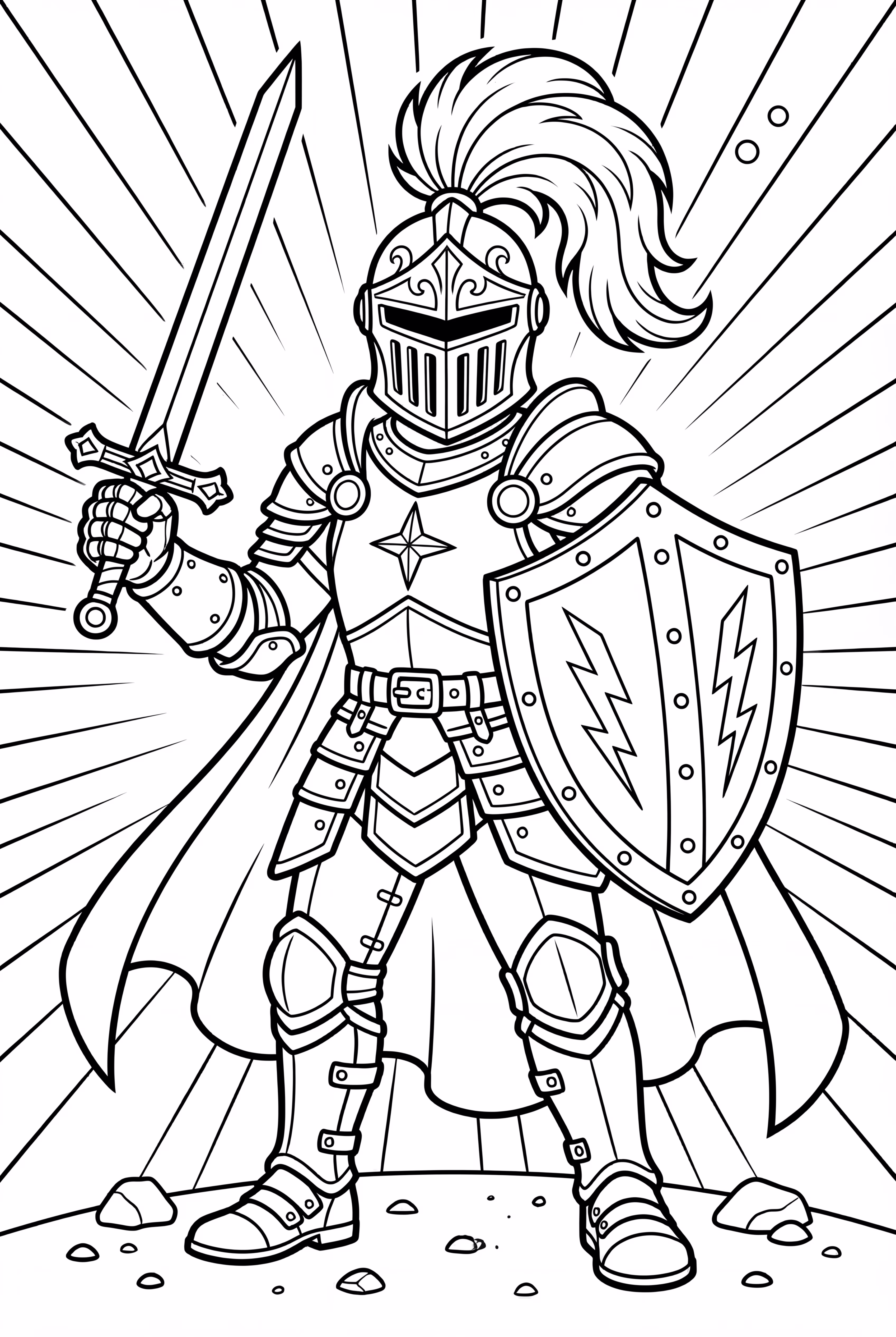 Die Legende der Erlösung des schwarzen Ritters