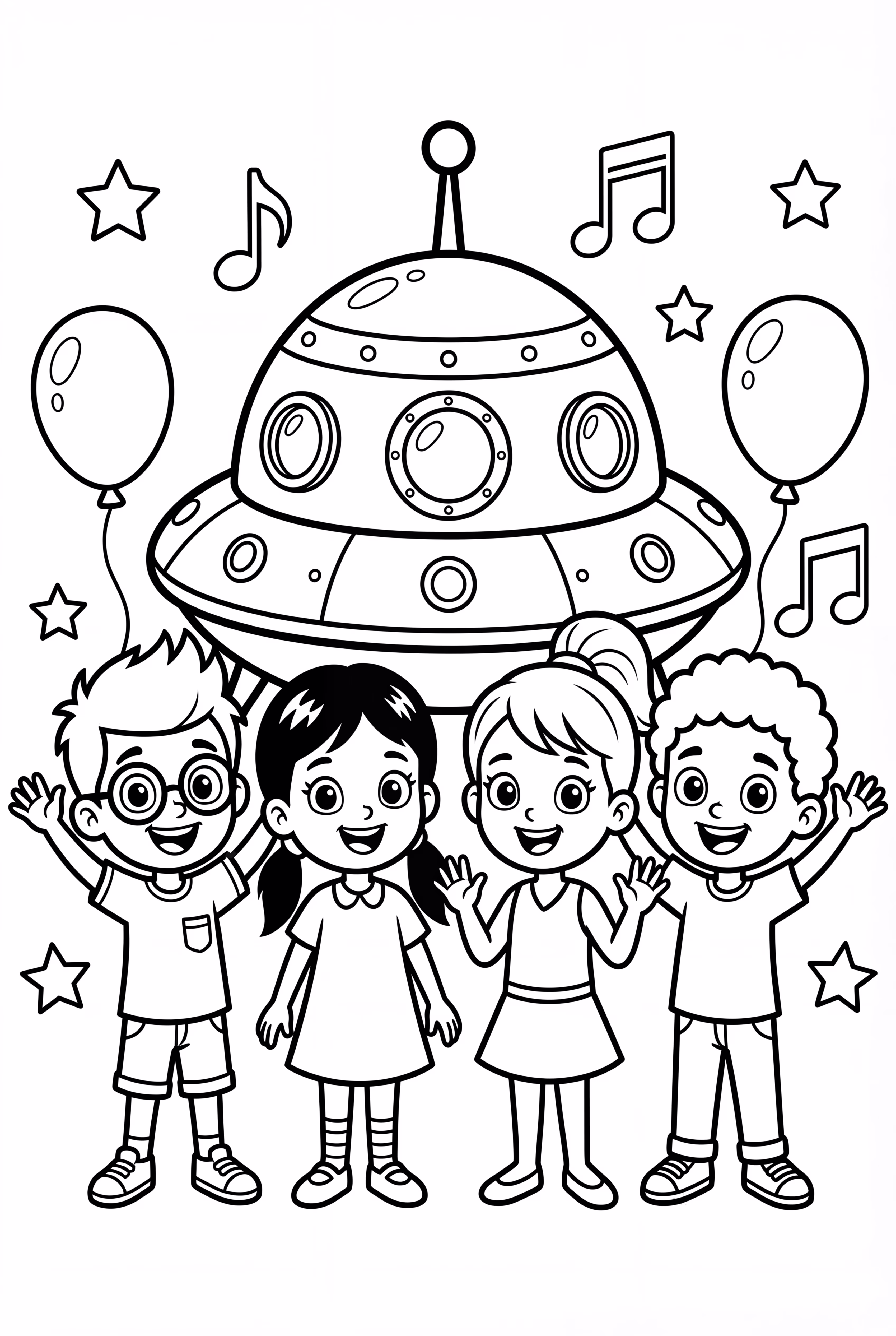 The Little Einsteins Celebrating Mission Completion