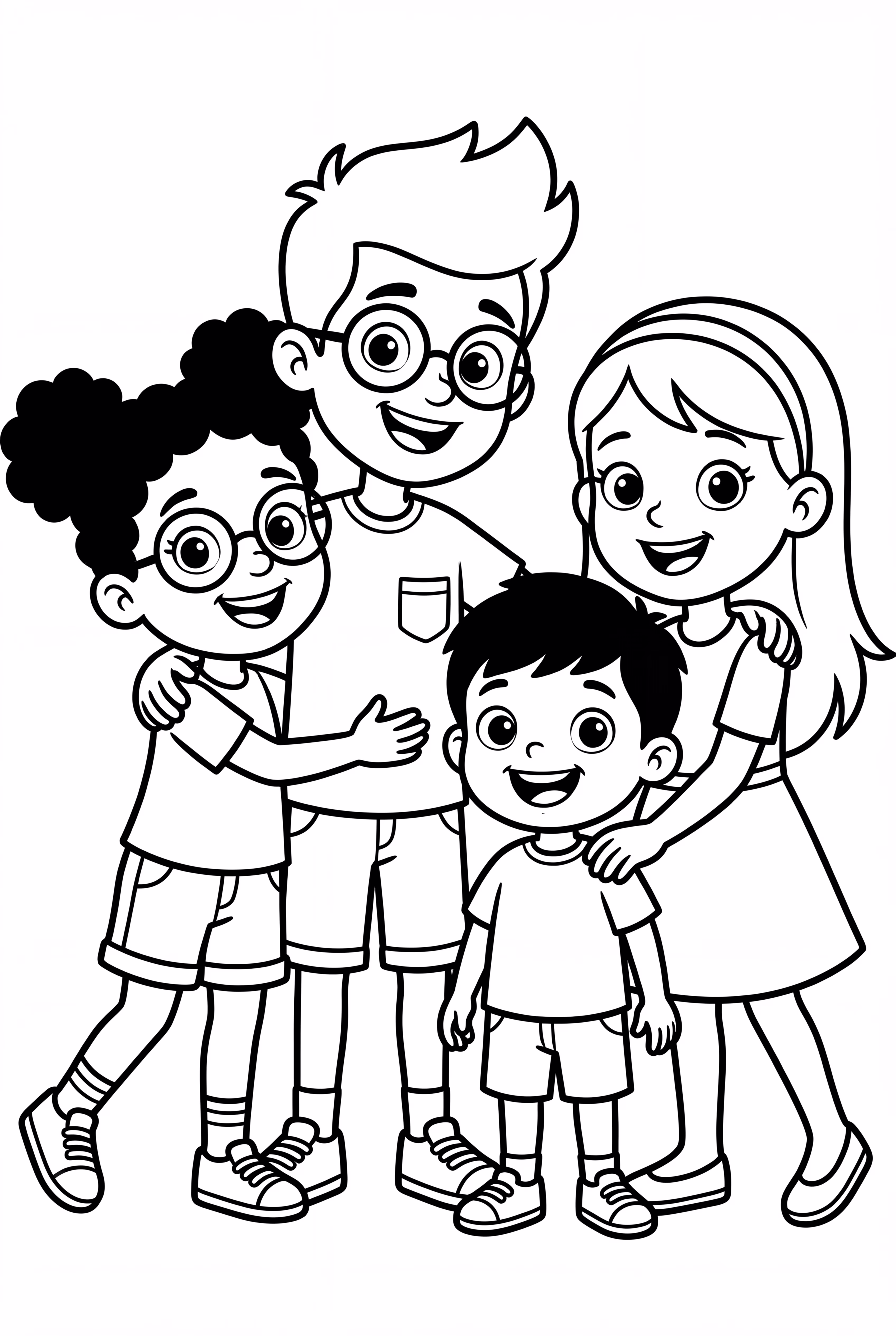 The Little Einsteins In A Group Hug