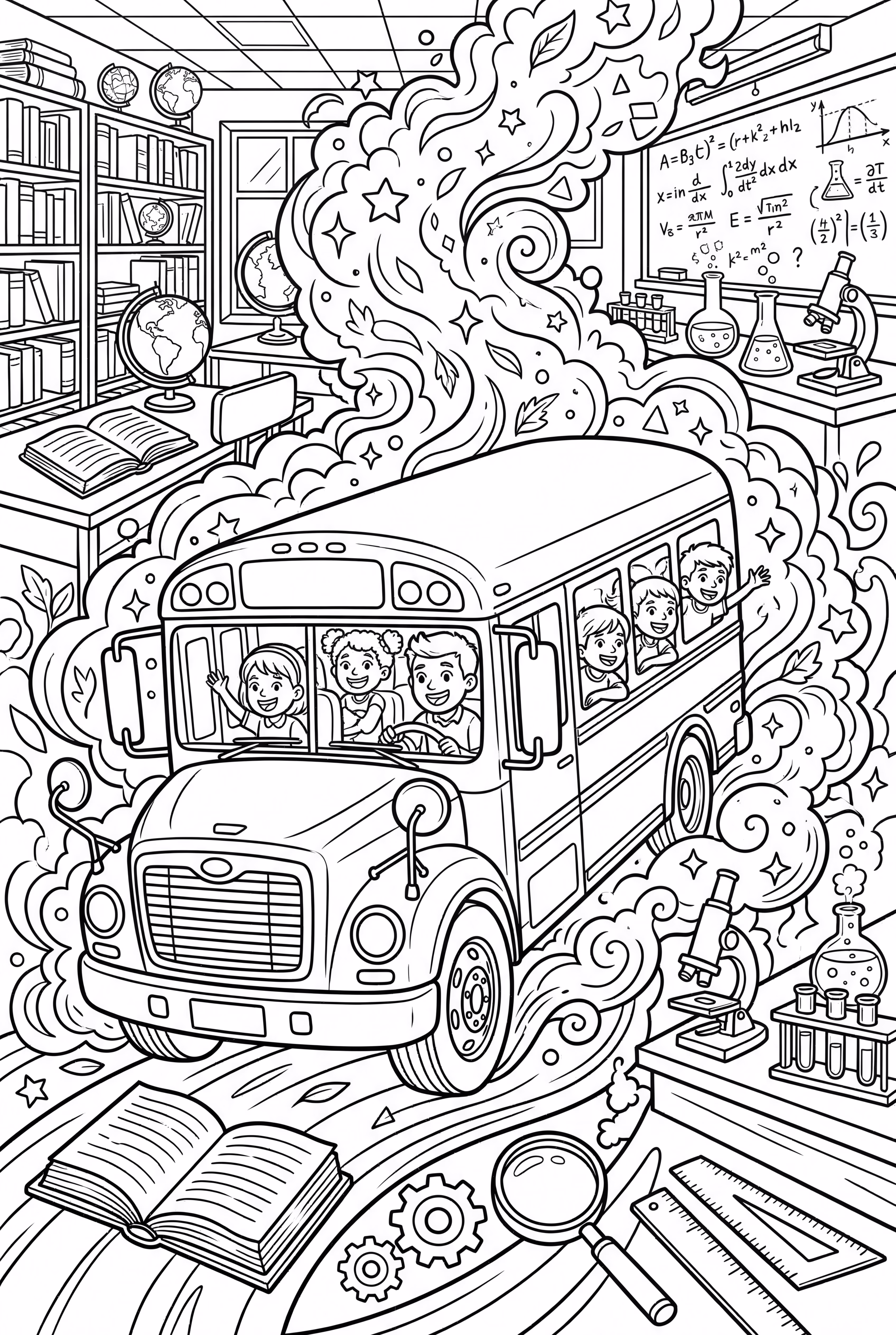 El Autobús Mágico Transformándose