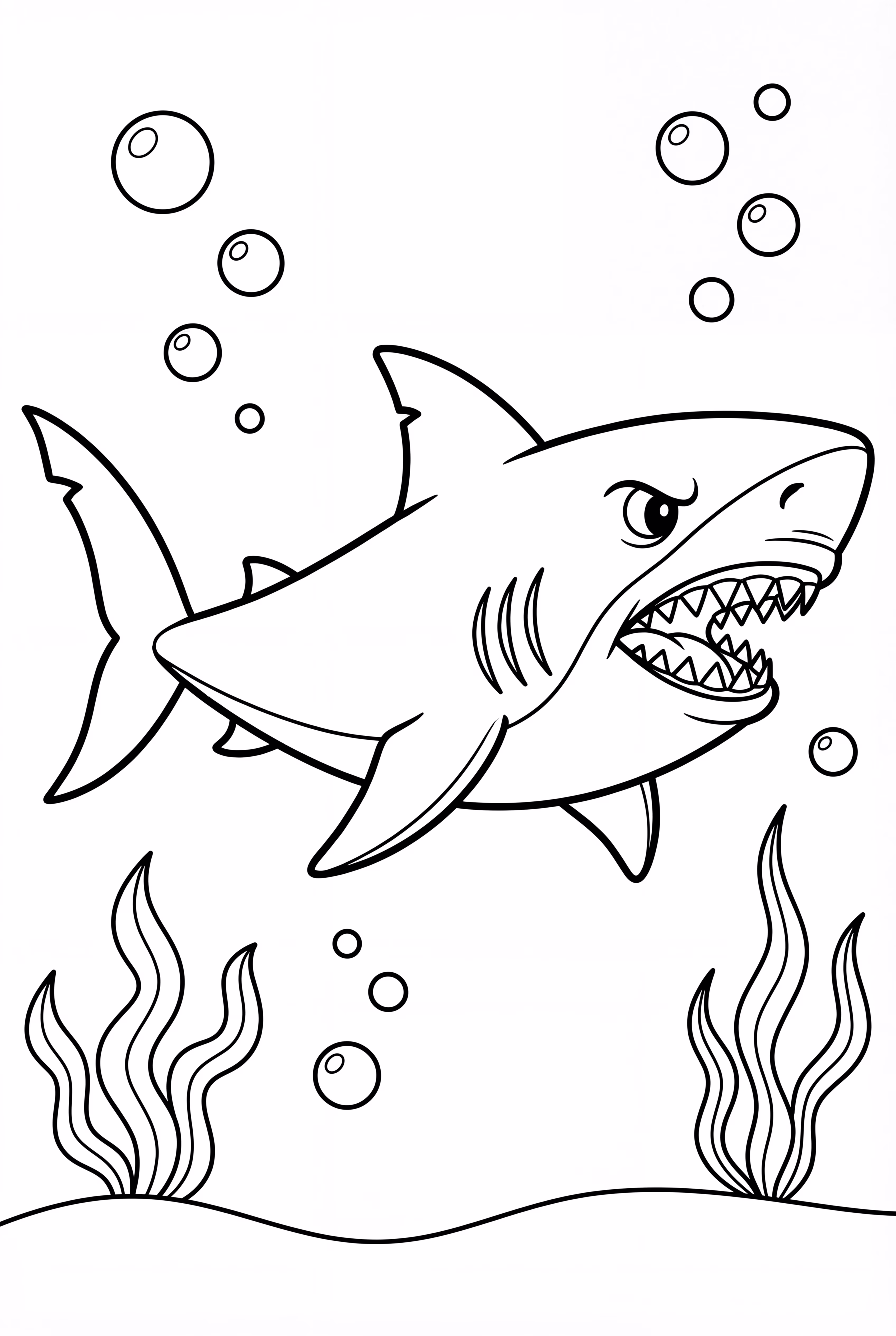 強大的巨齒鯊之王