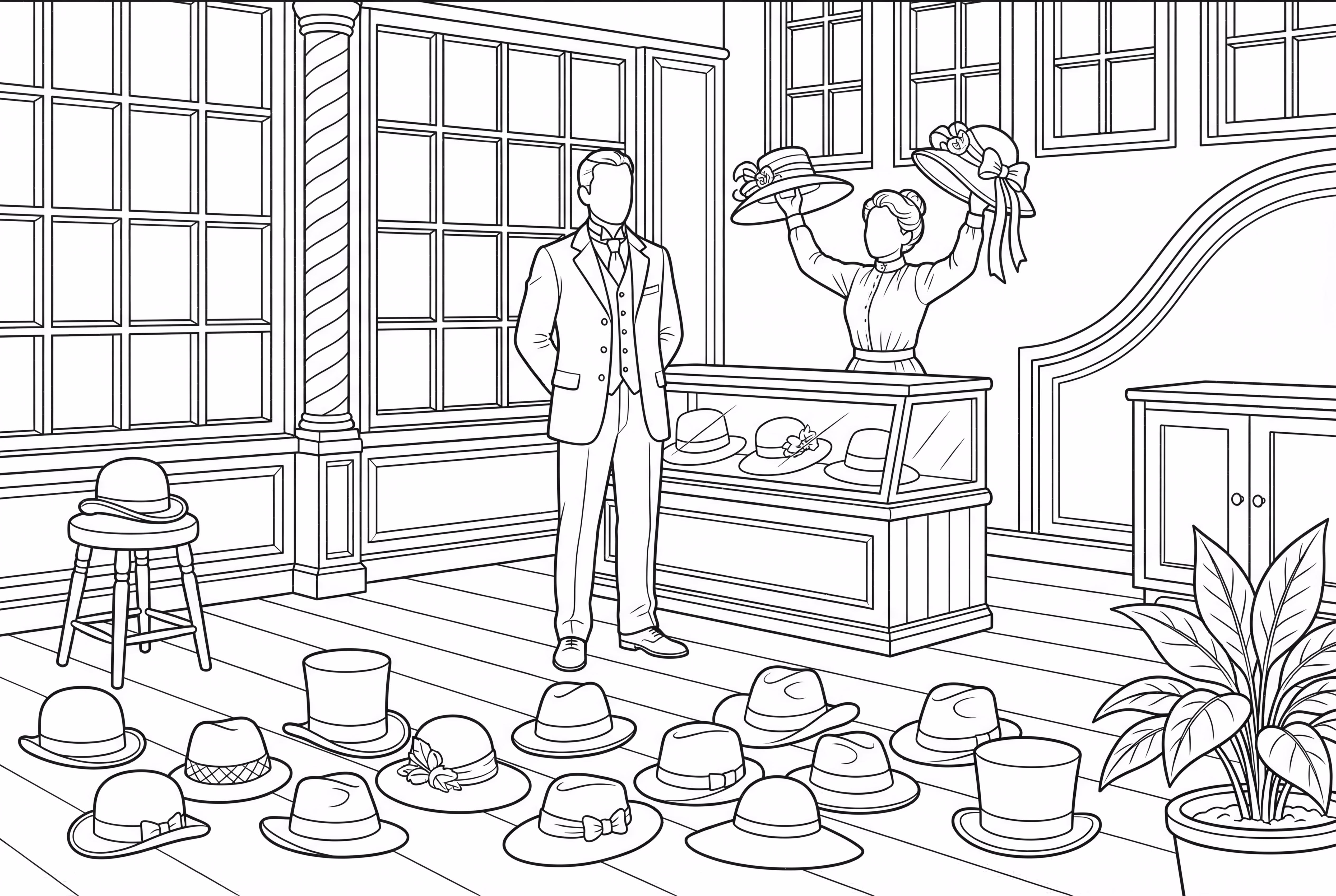 Portrait du Chapelier Henri de Chatillon