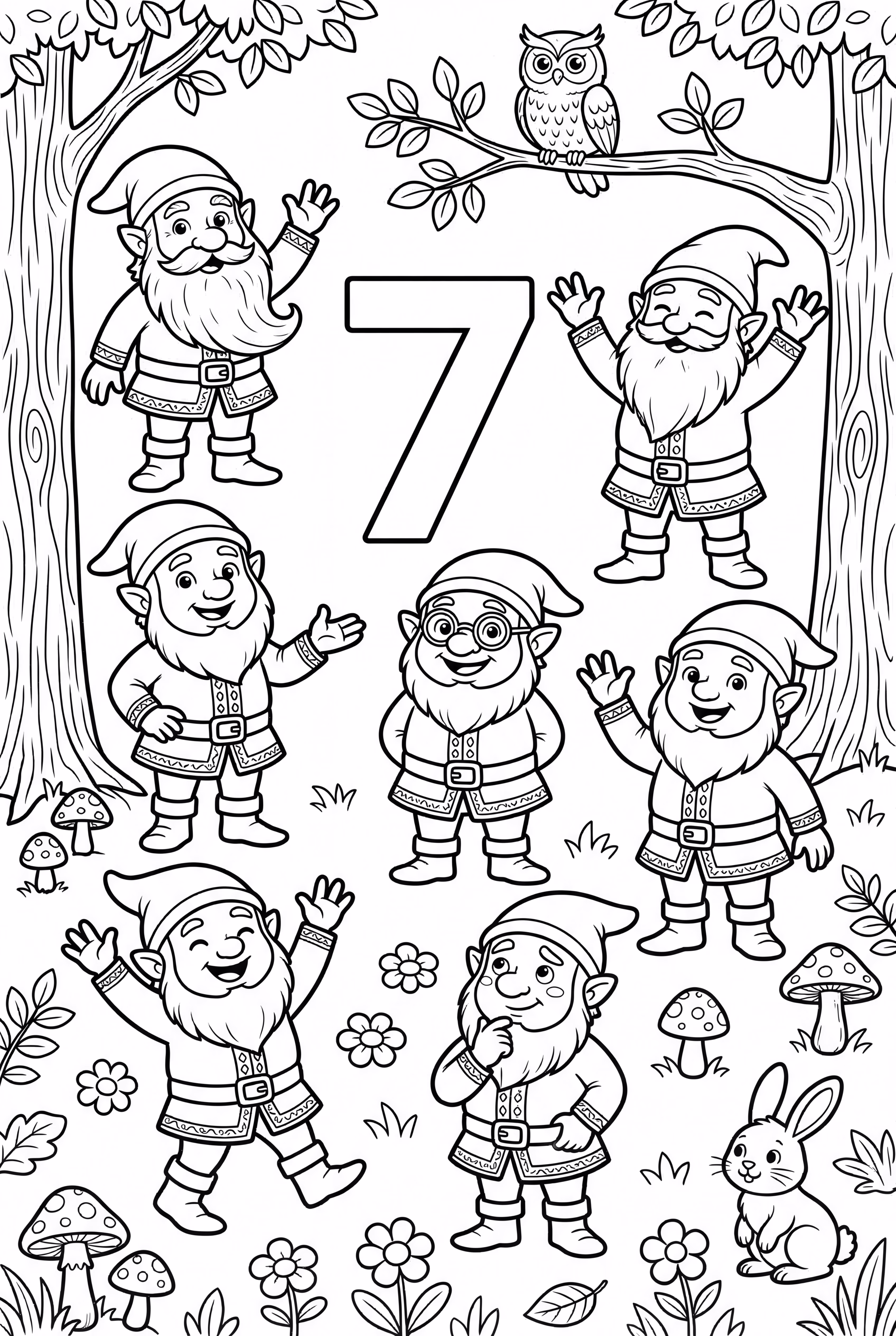 The Seven Dwarfs And Number Seven
