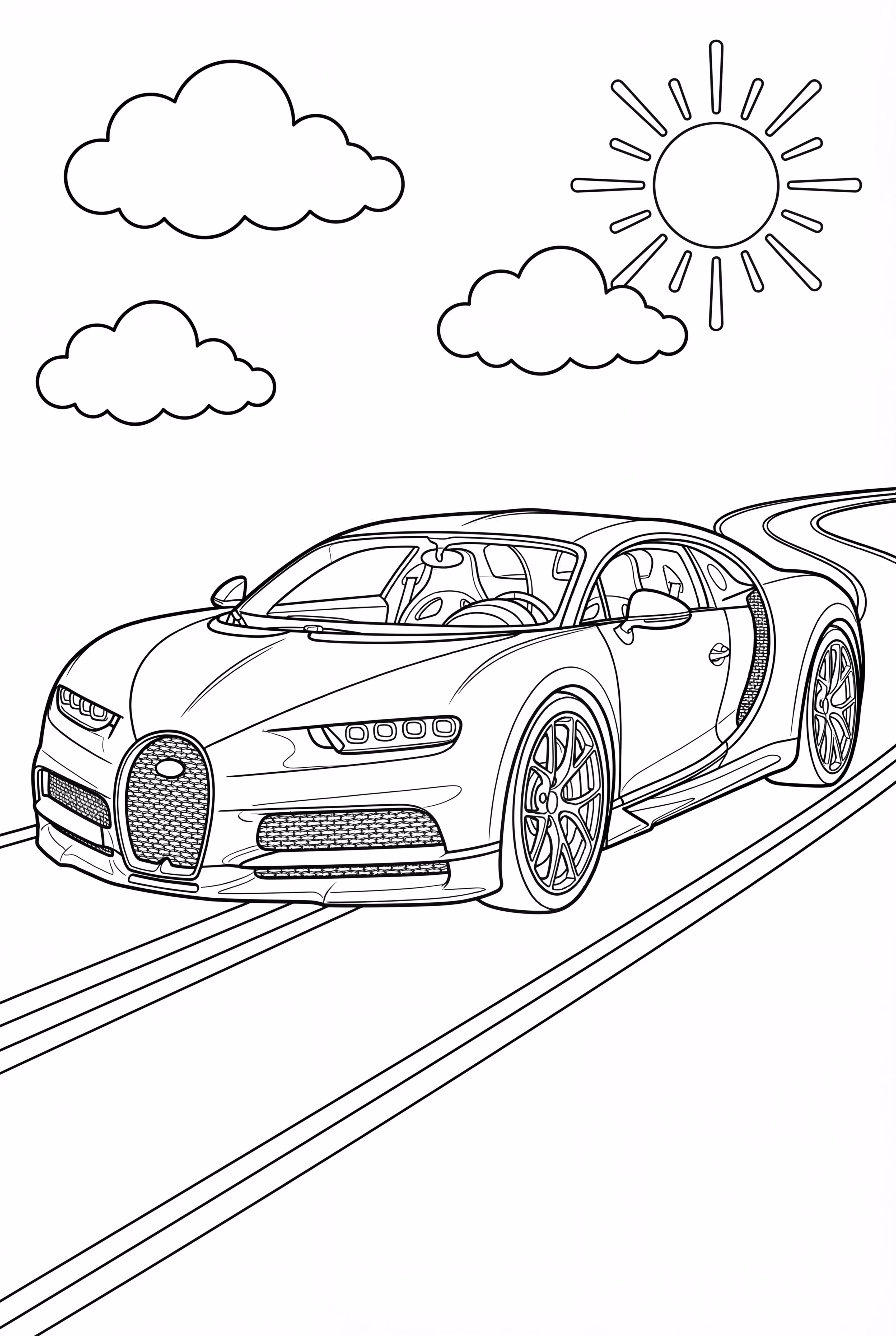 The Sleek Bugatti Chiron