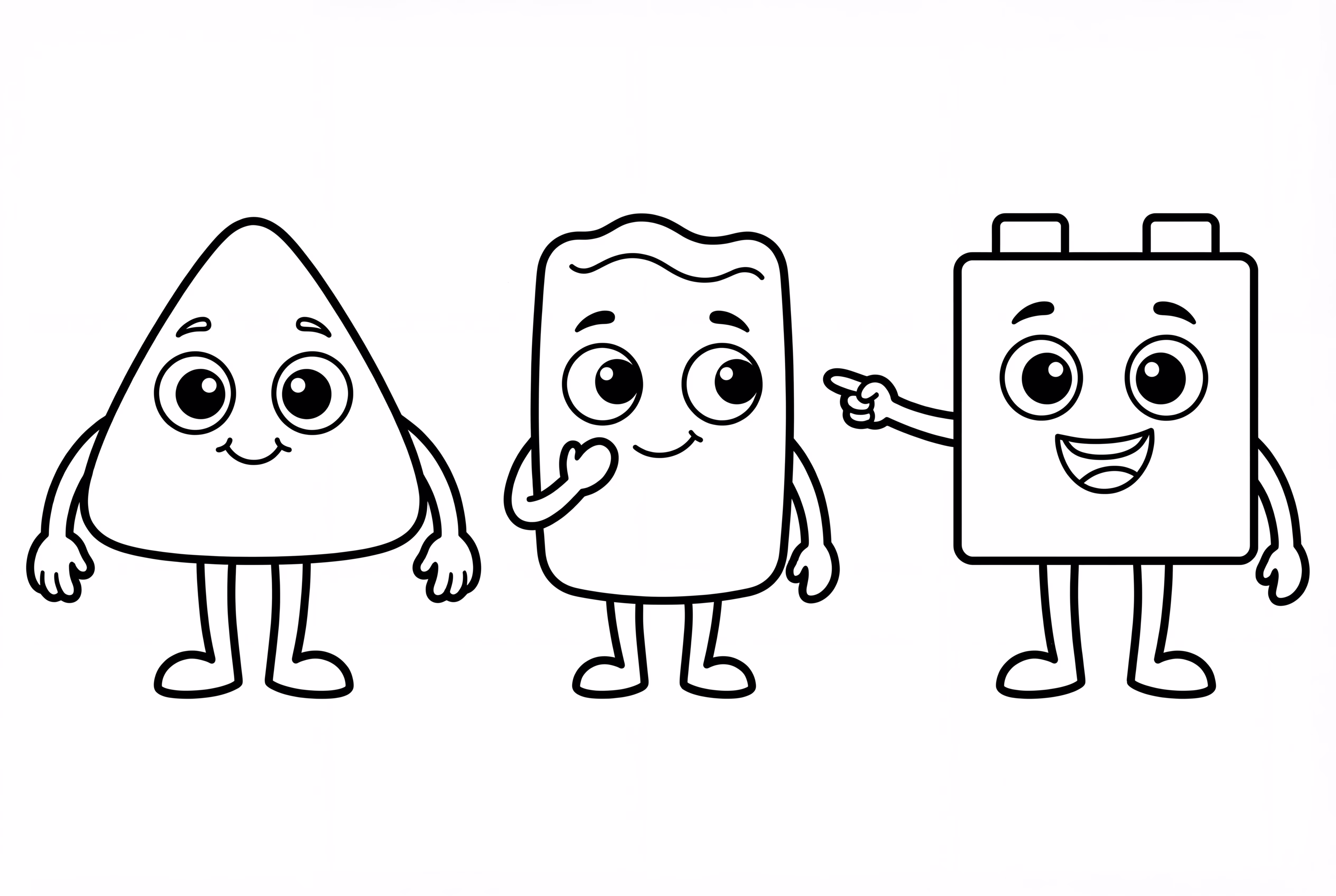 The Three Primary Colourblocks In Rgb