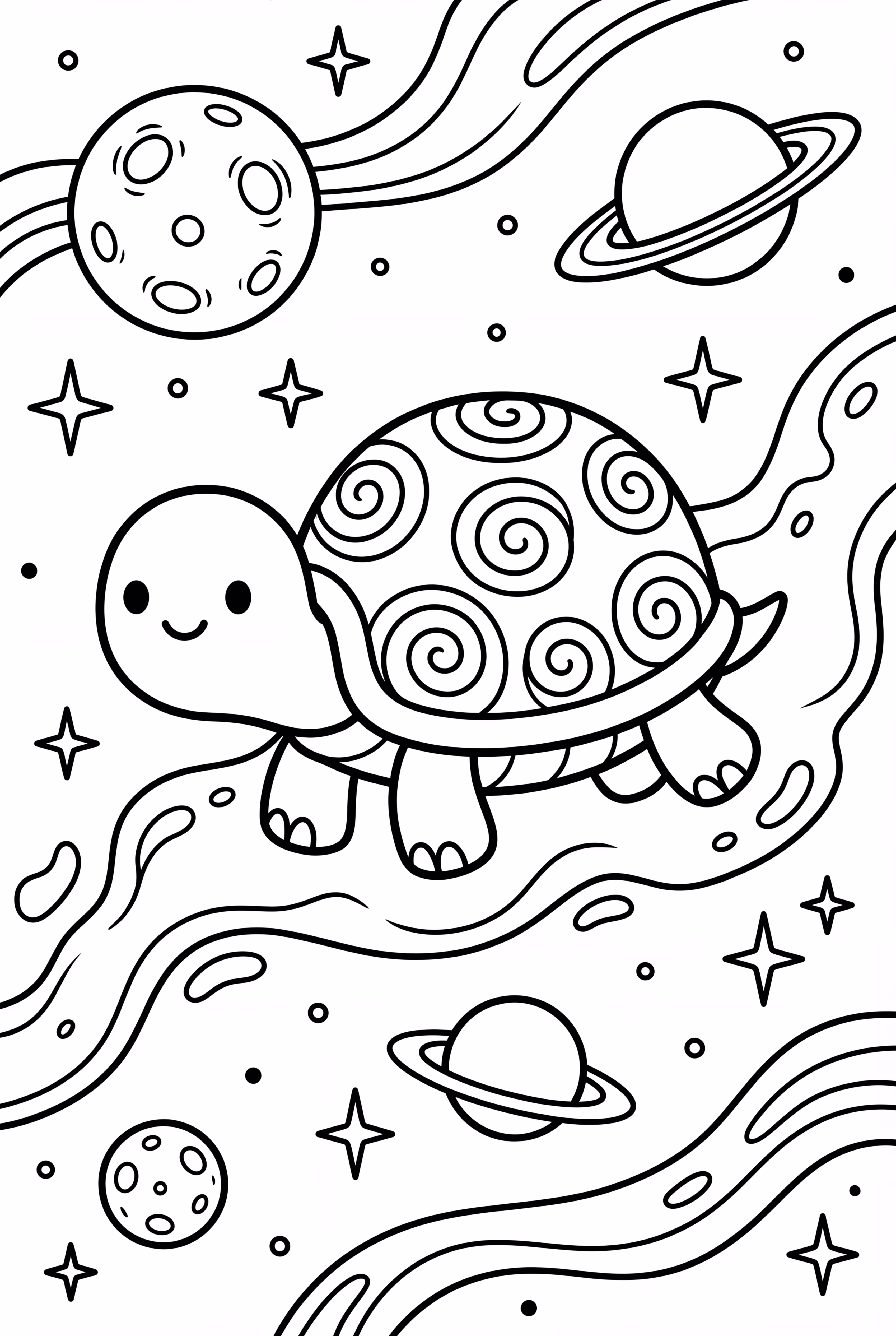 The Trippy Cosmic Turtle