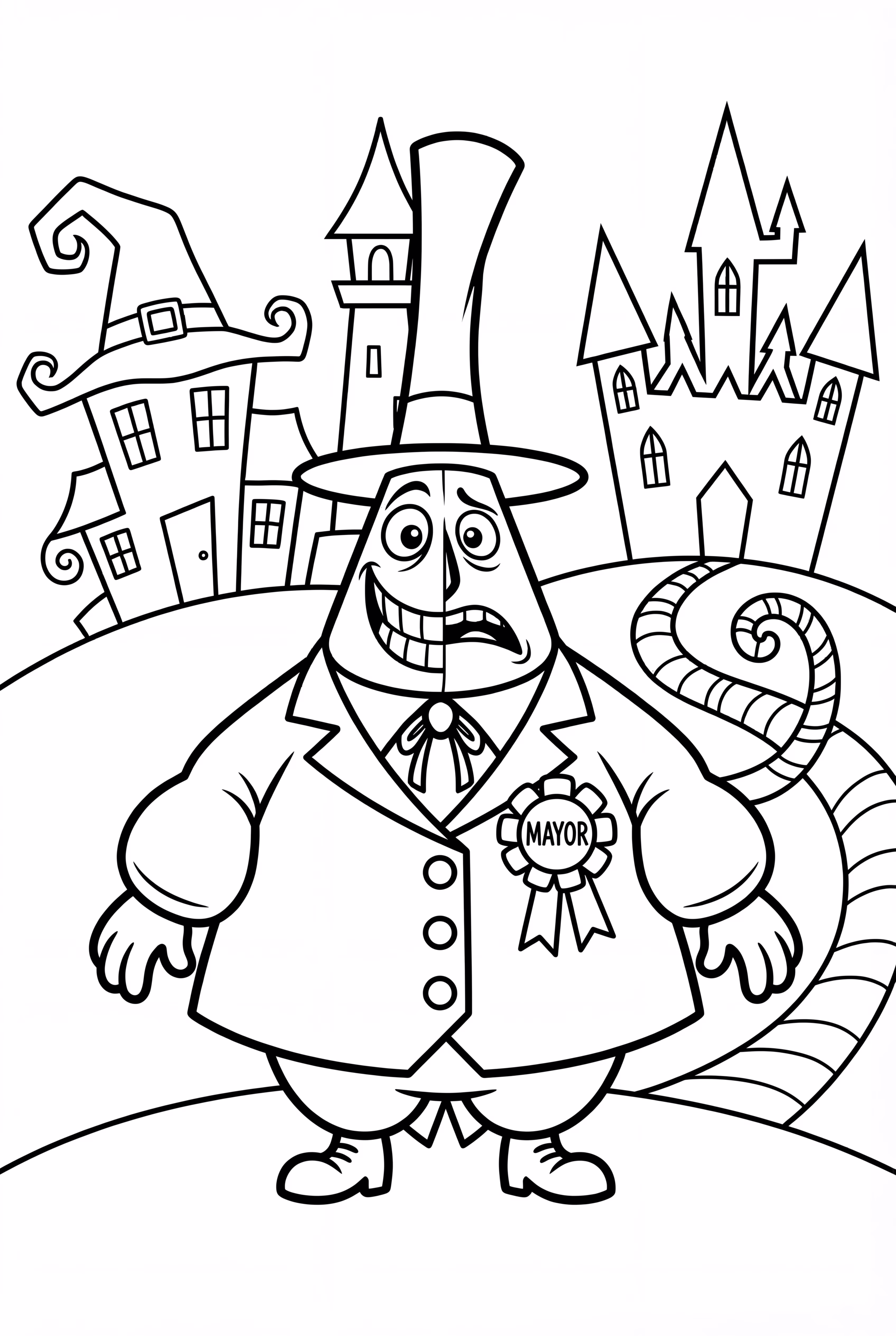 The Two-Faced Mayor Of Nightmare Before Christmas