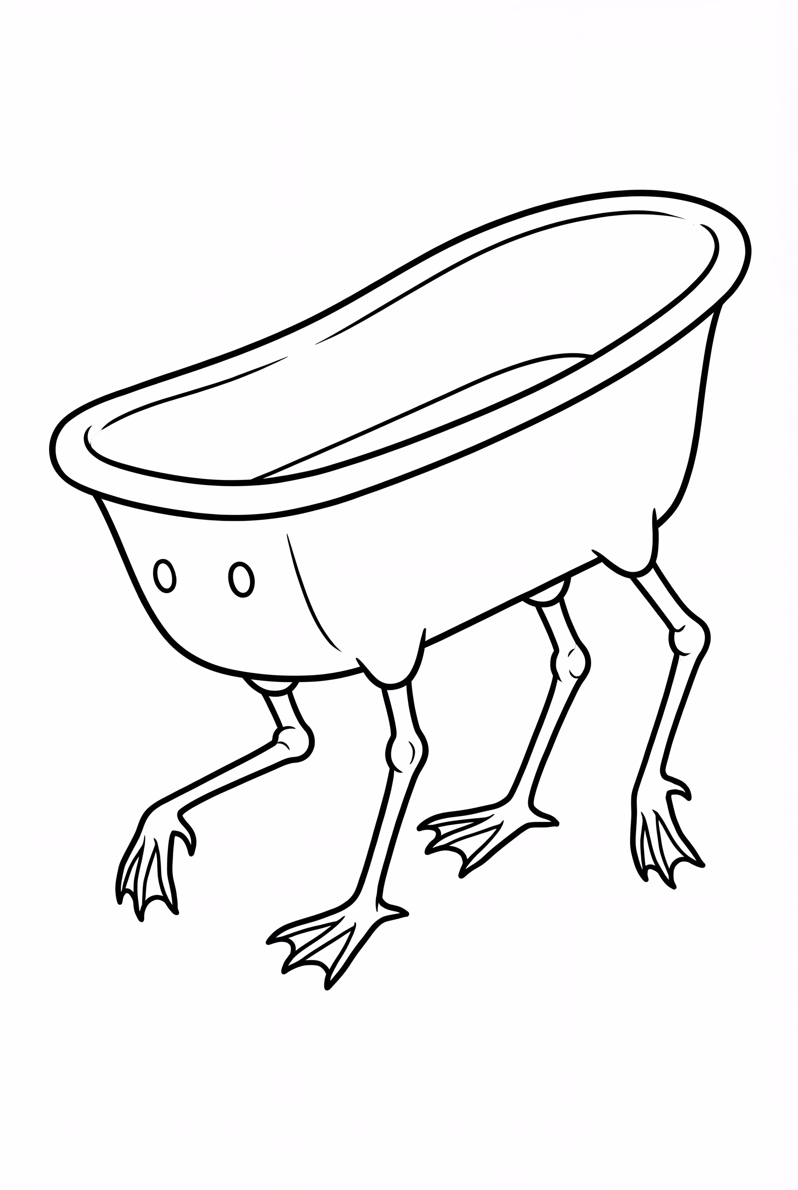 Die wandelnde Badewanne aus „Nightmare Before Christmas“