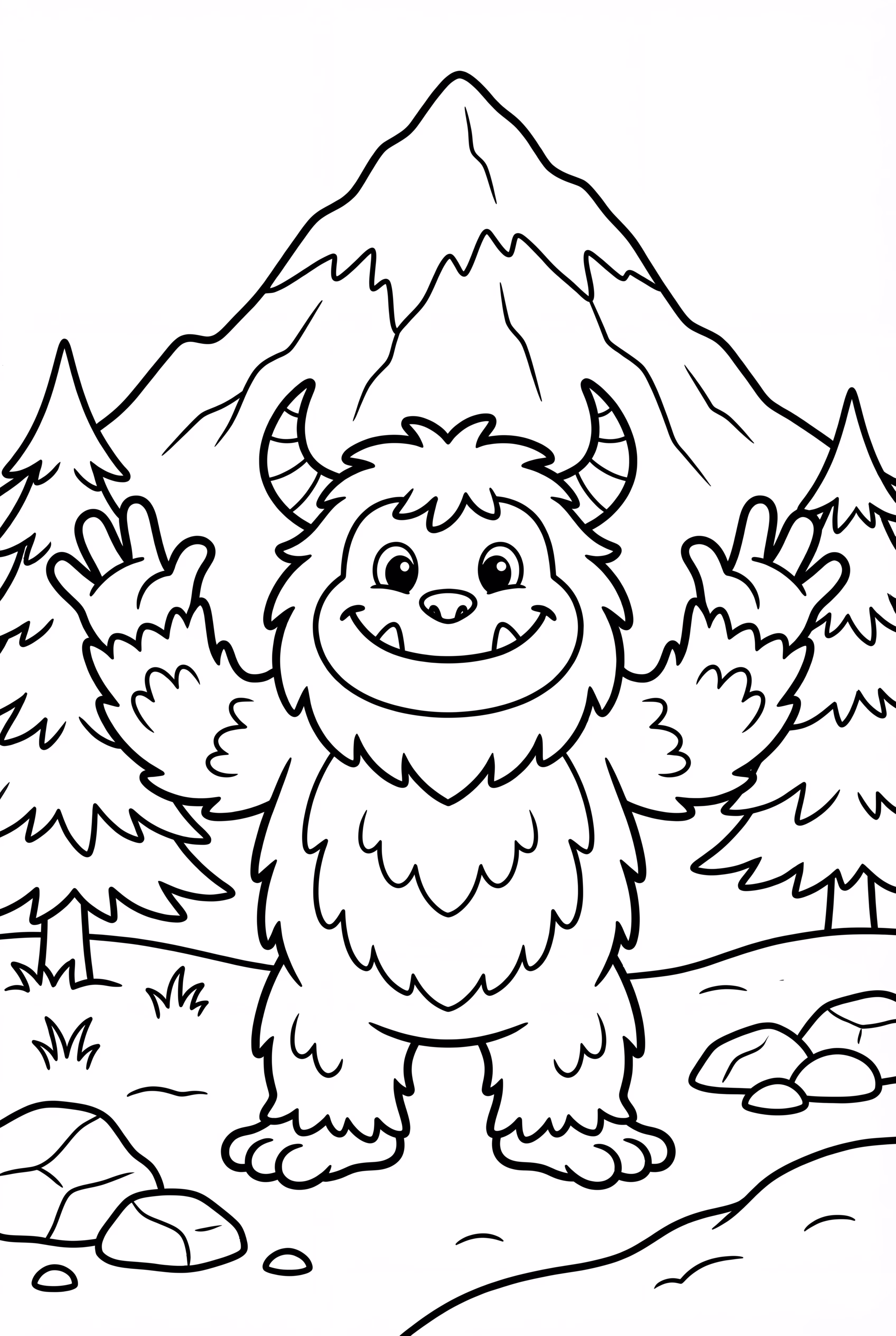 The Yeti Guardian Of The Mountain
