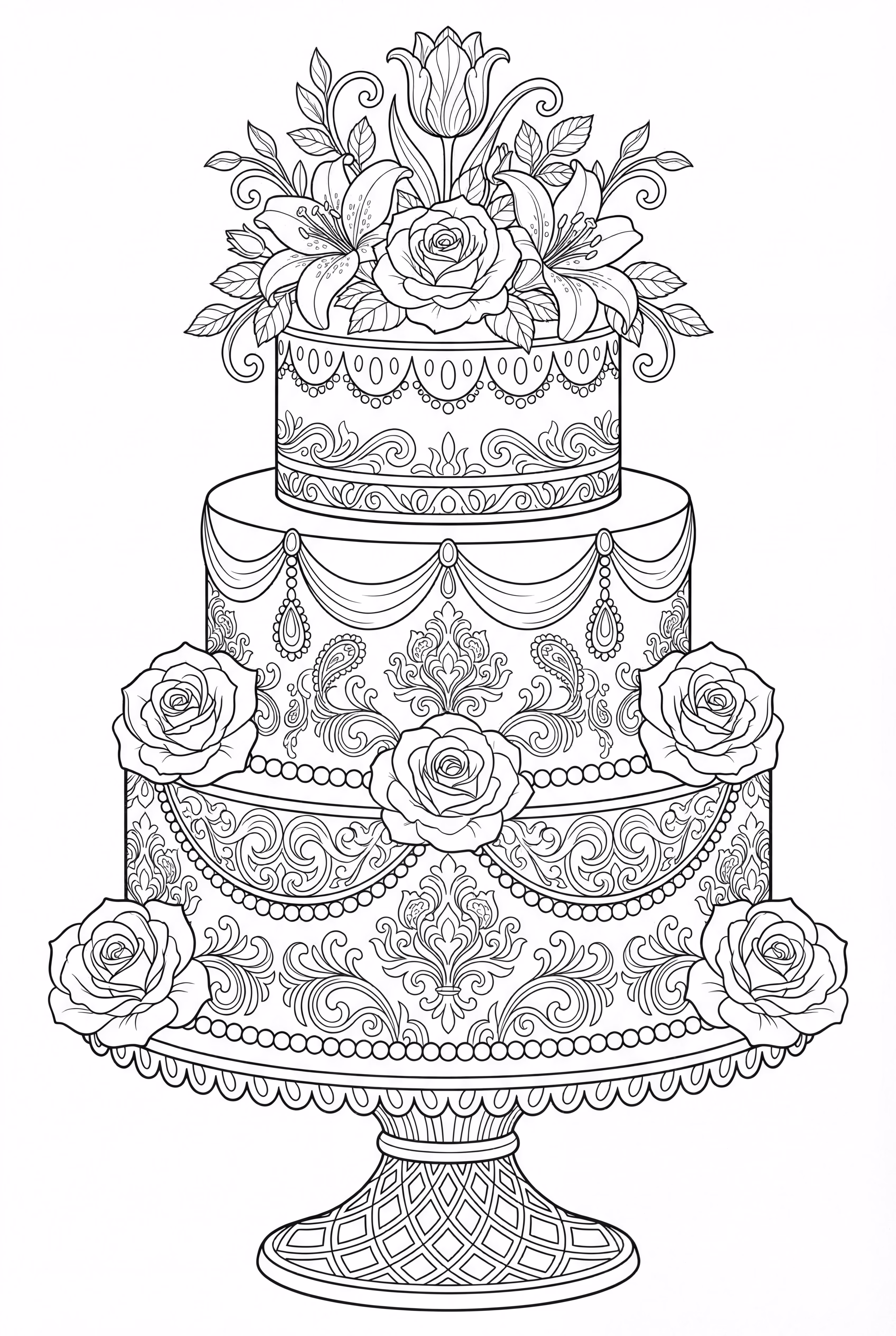 Three Layer Birthday Celebration