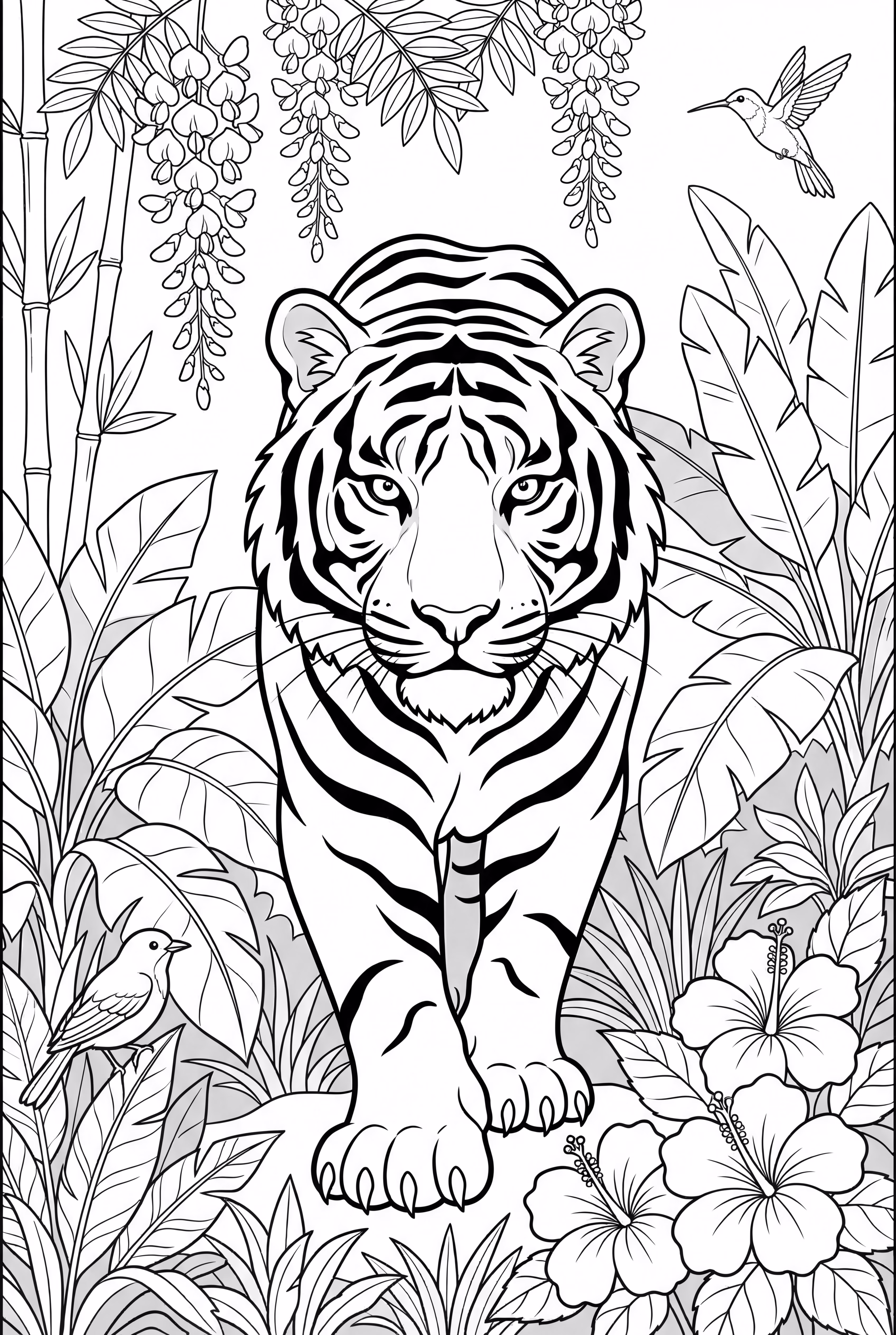 Tiger in Jungle