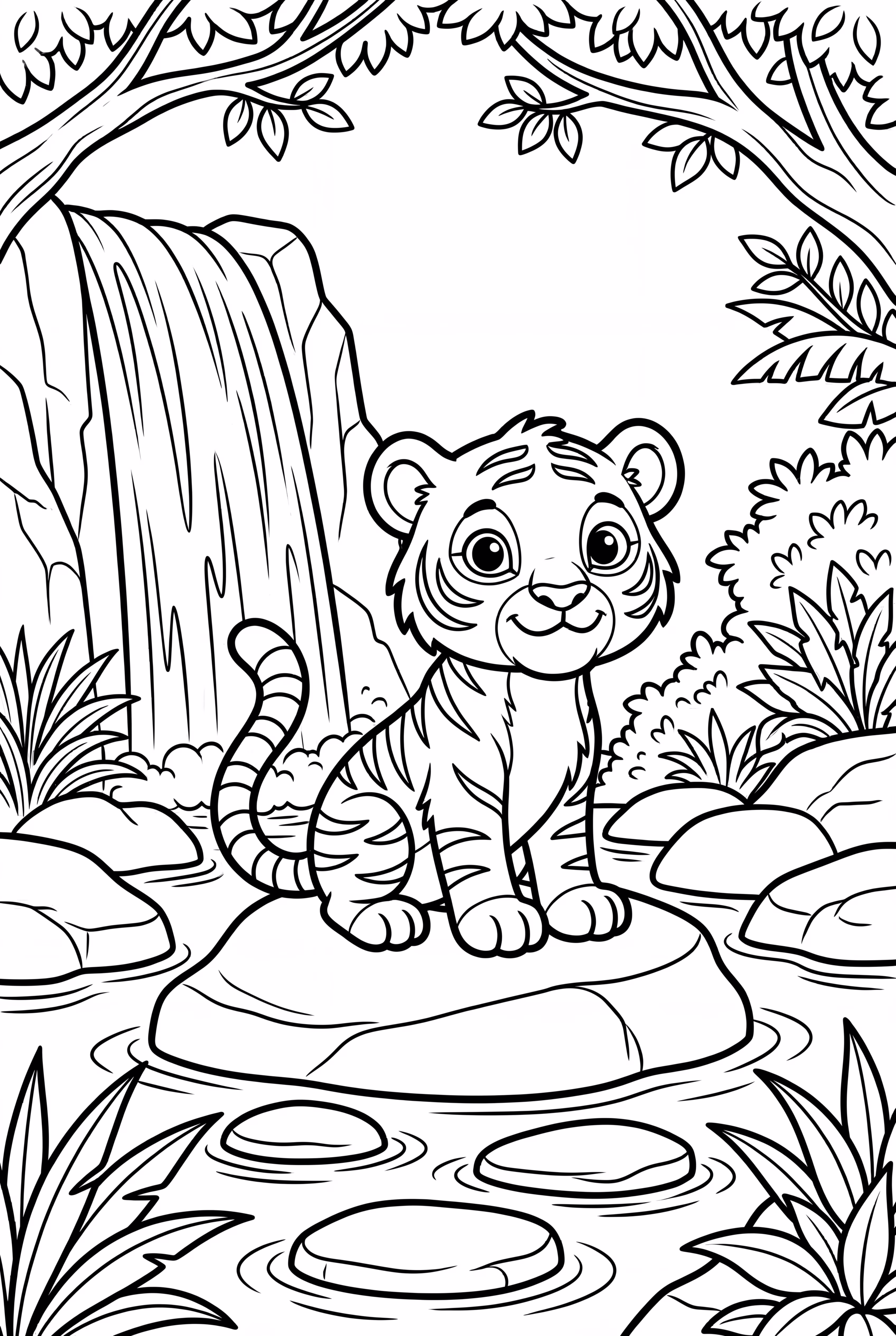 Tiger Waterfall Adventure