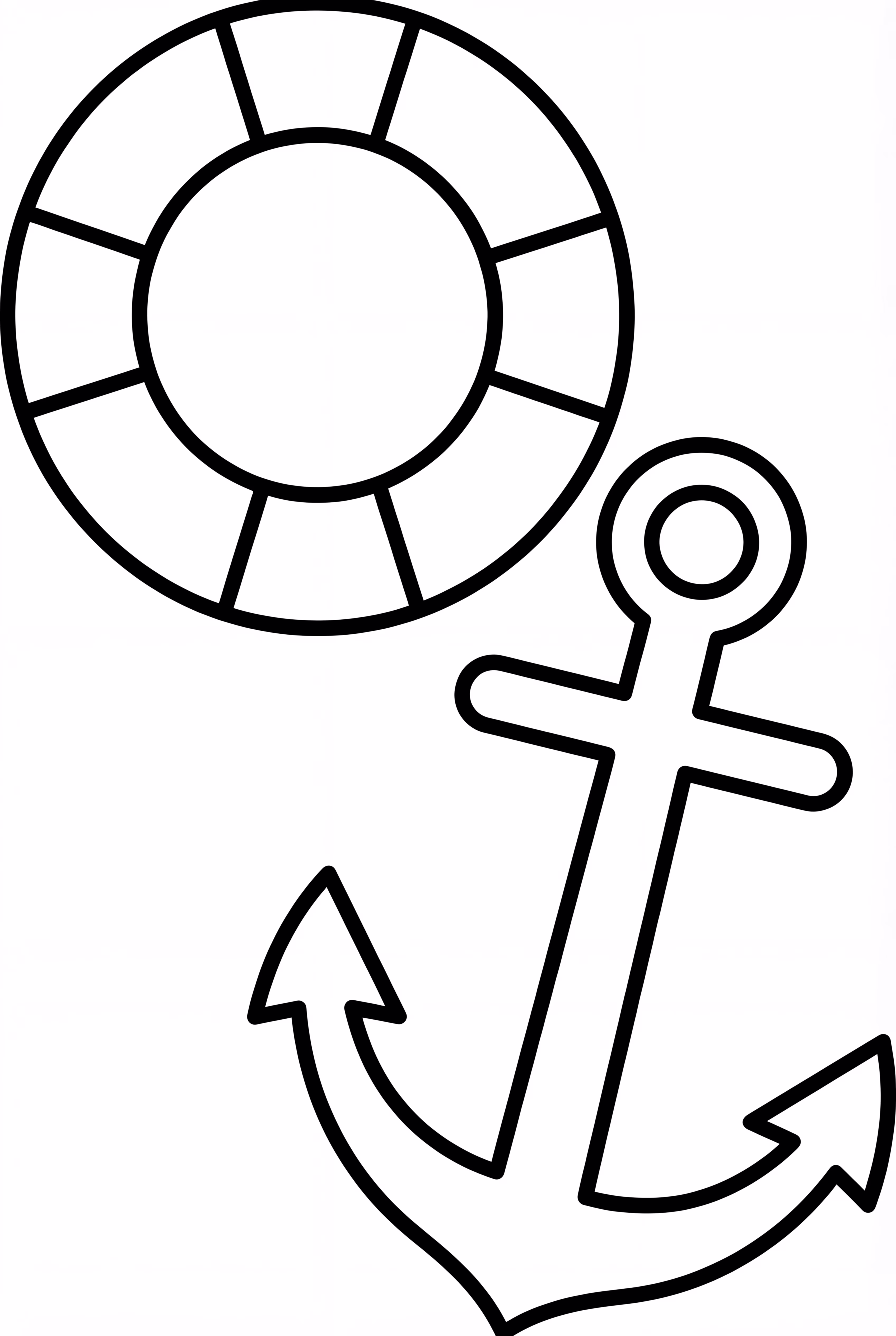 Titanic Rettungsring und Anker