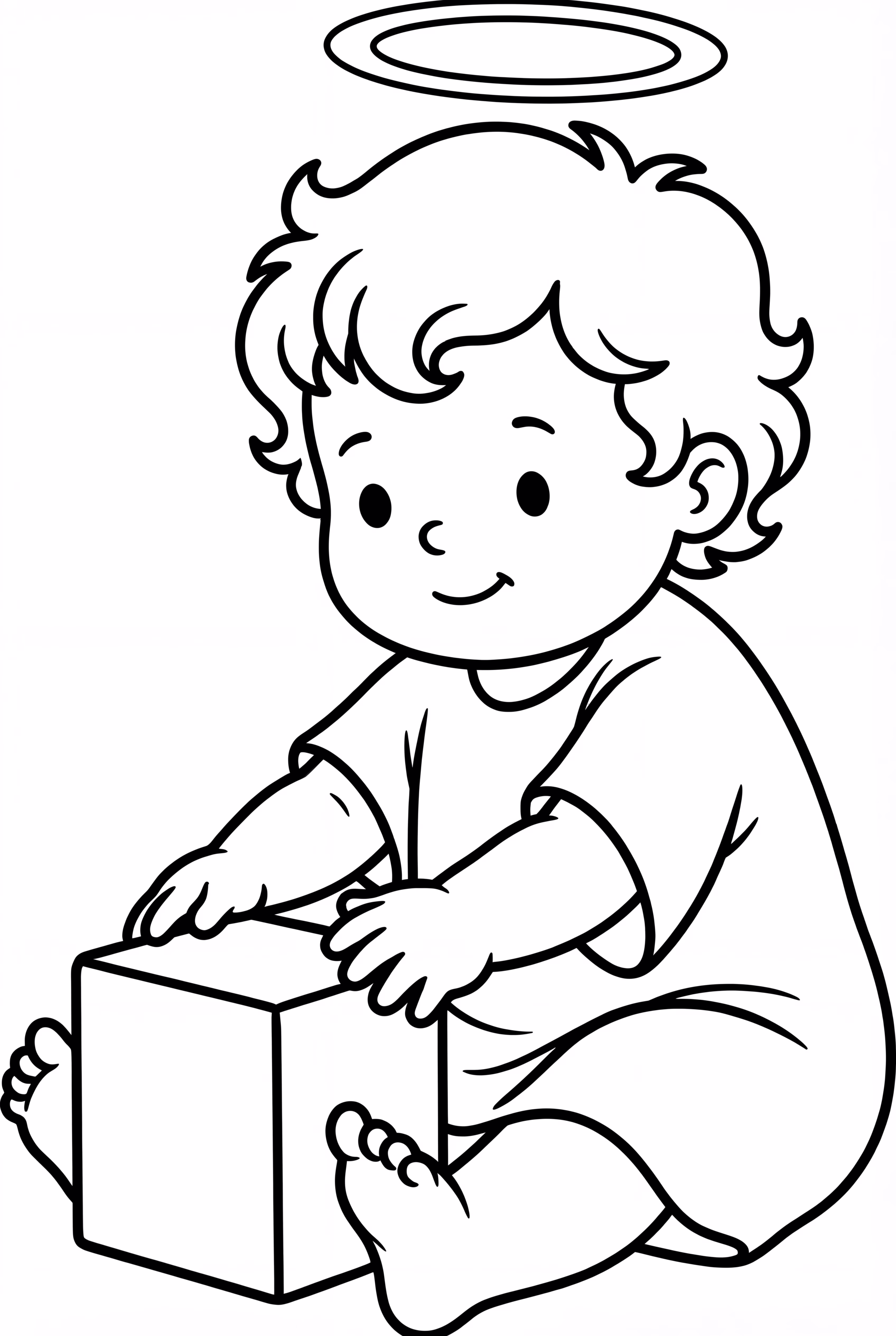 耶穌幼兒玩玩具