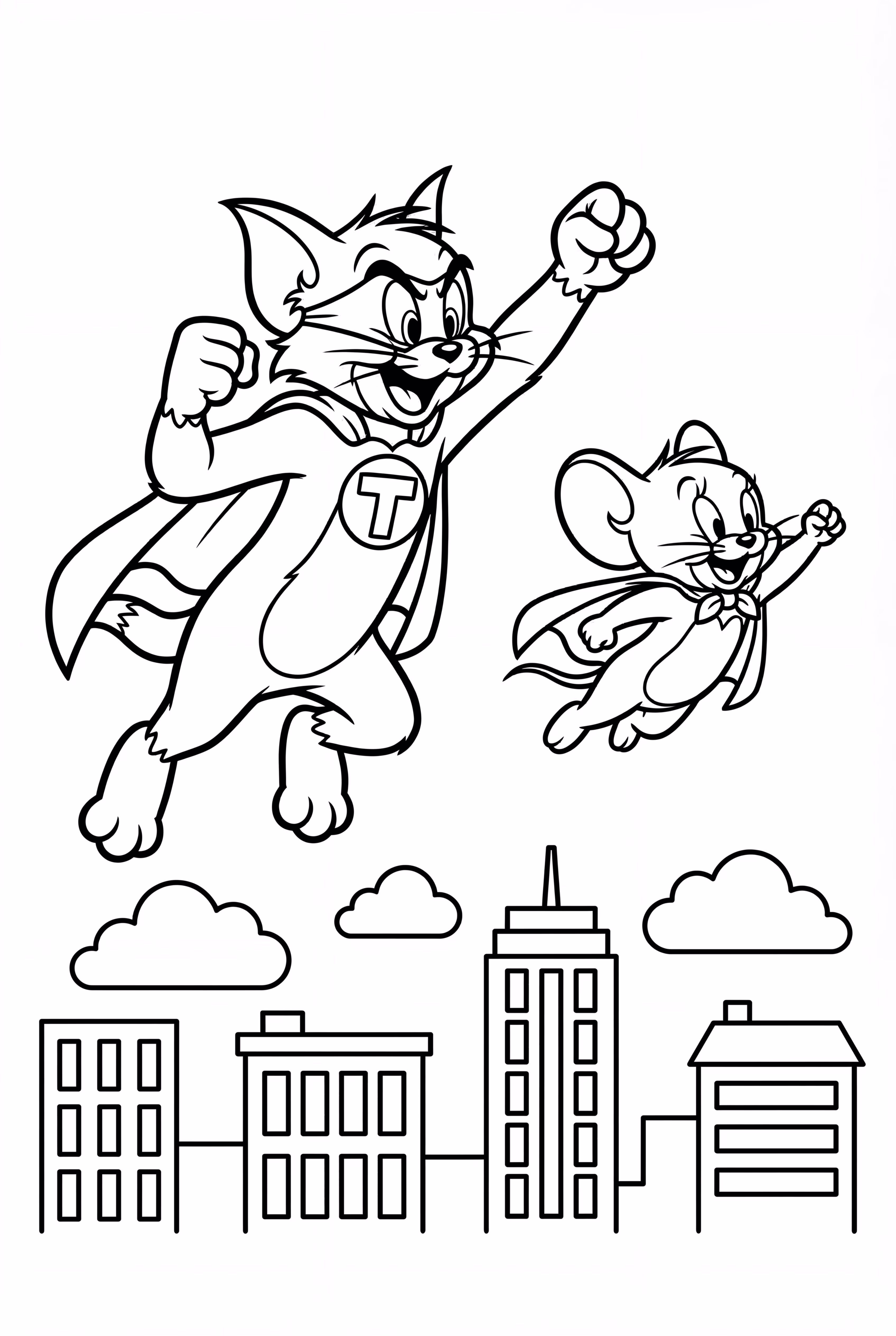Tom And Jerry As Superheroes