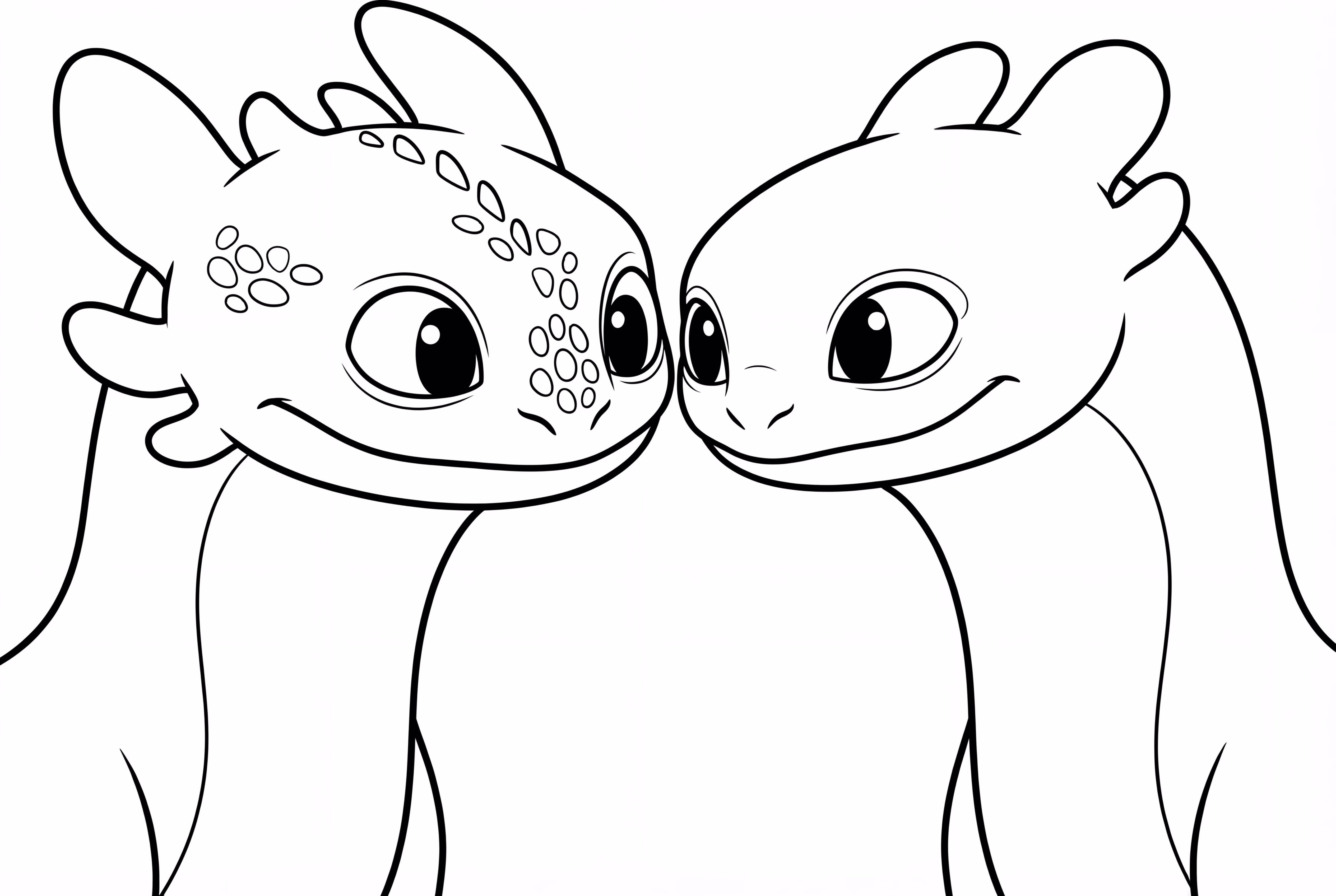 無牙仔與光輝夜煞發光的眼睛