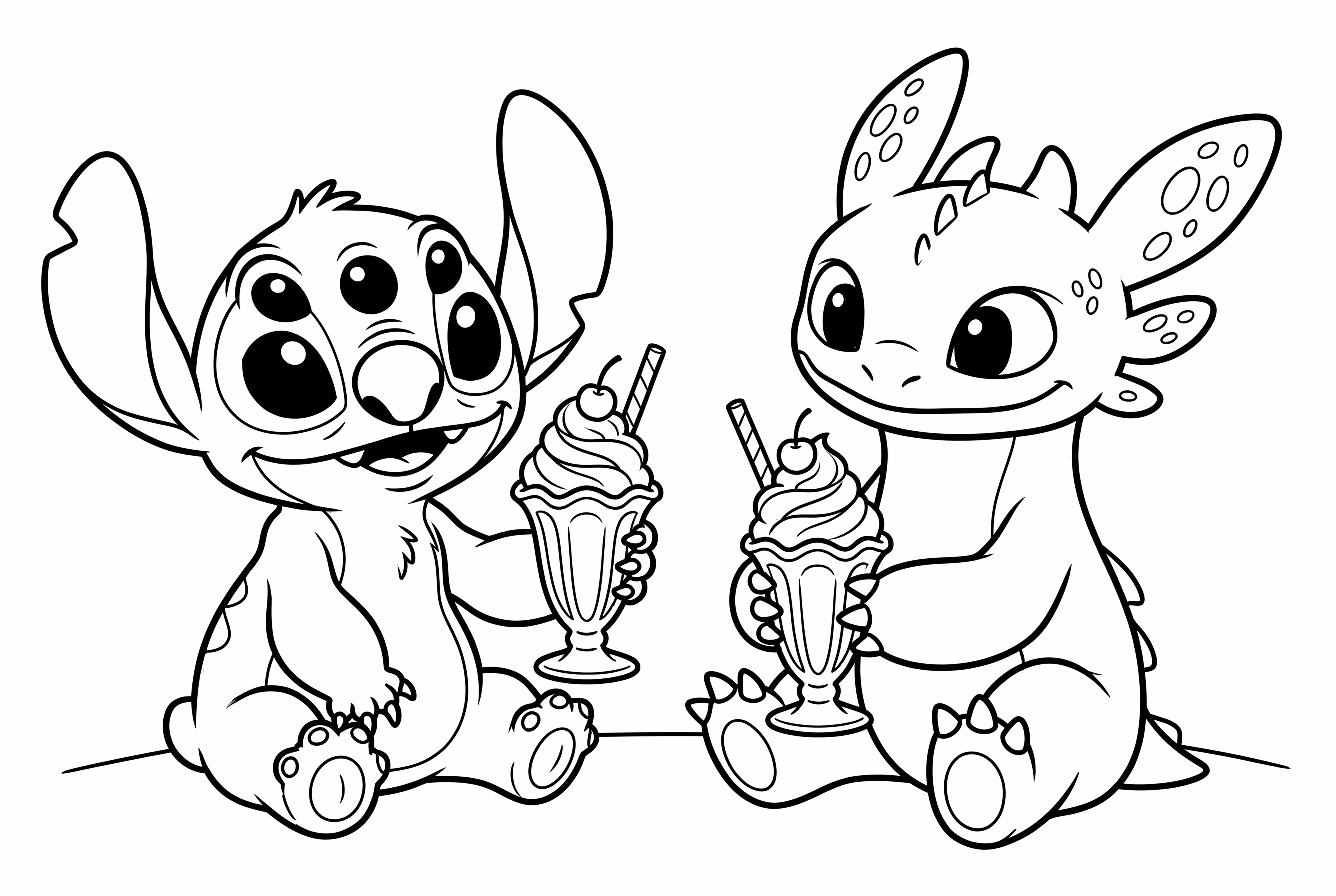 無牙仔與史迪奇雙人組