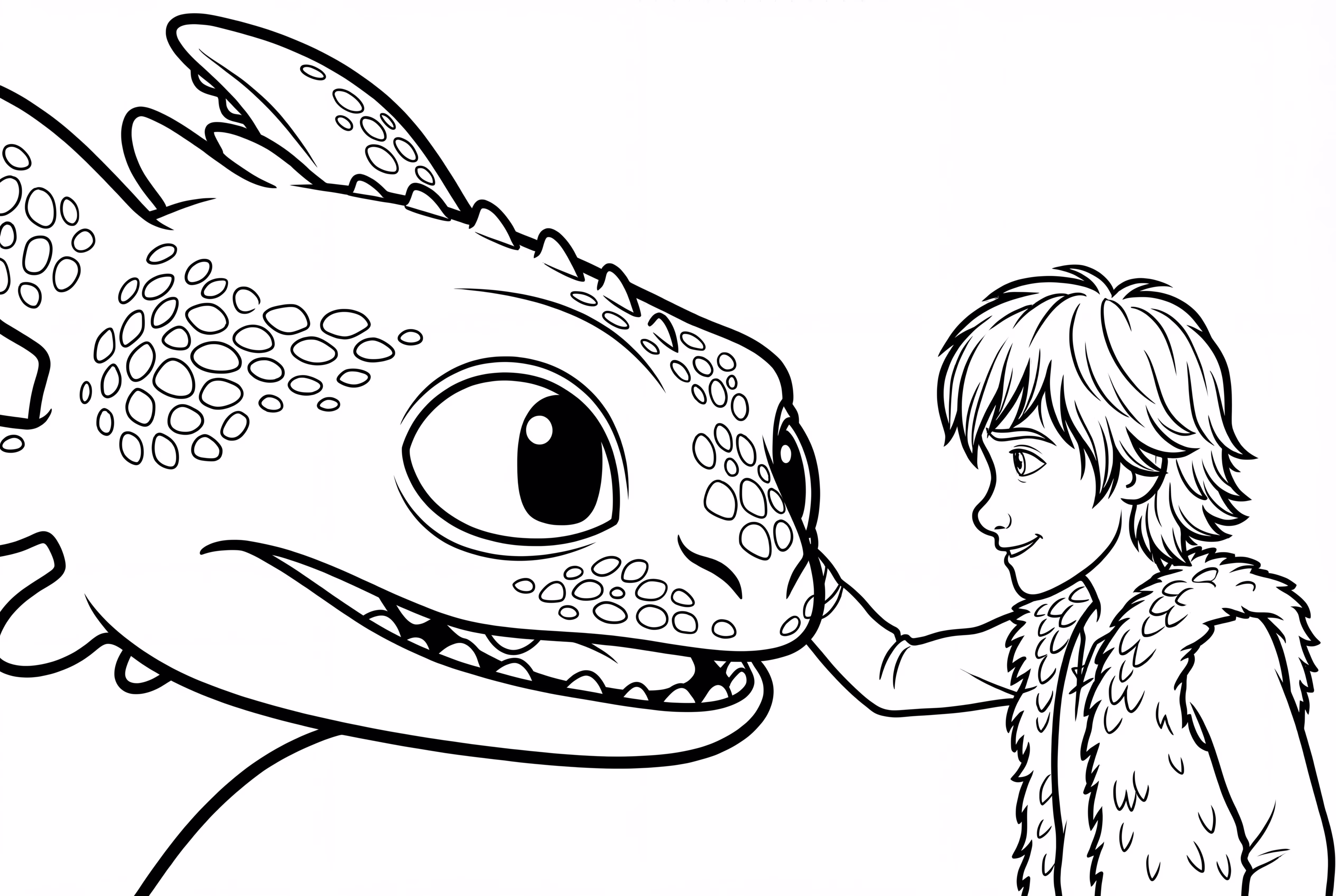 無牙仔與嗝嗝之魔法相遇