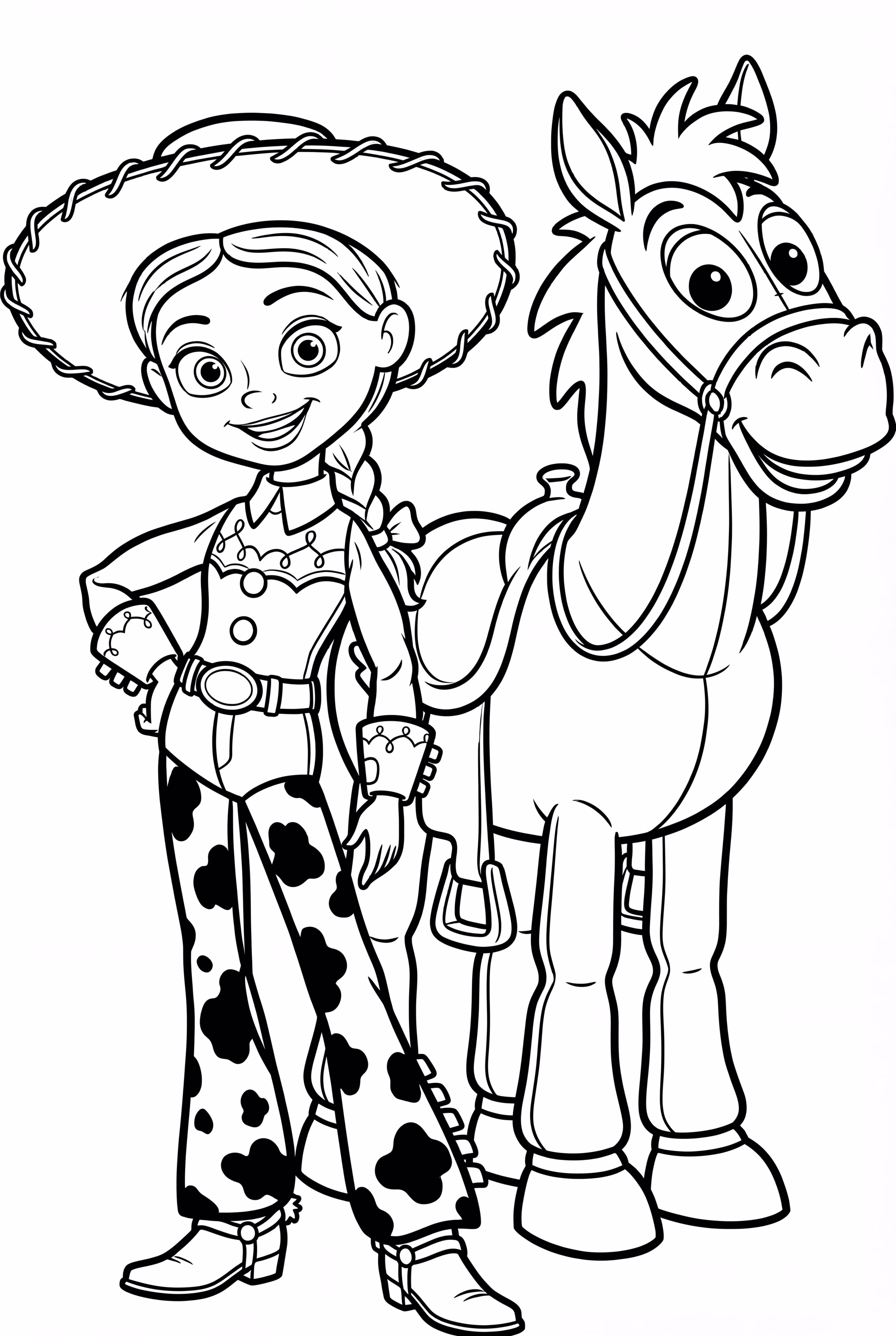 Toy Story 2 Adventure with Jessie and Bullseye