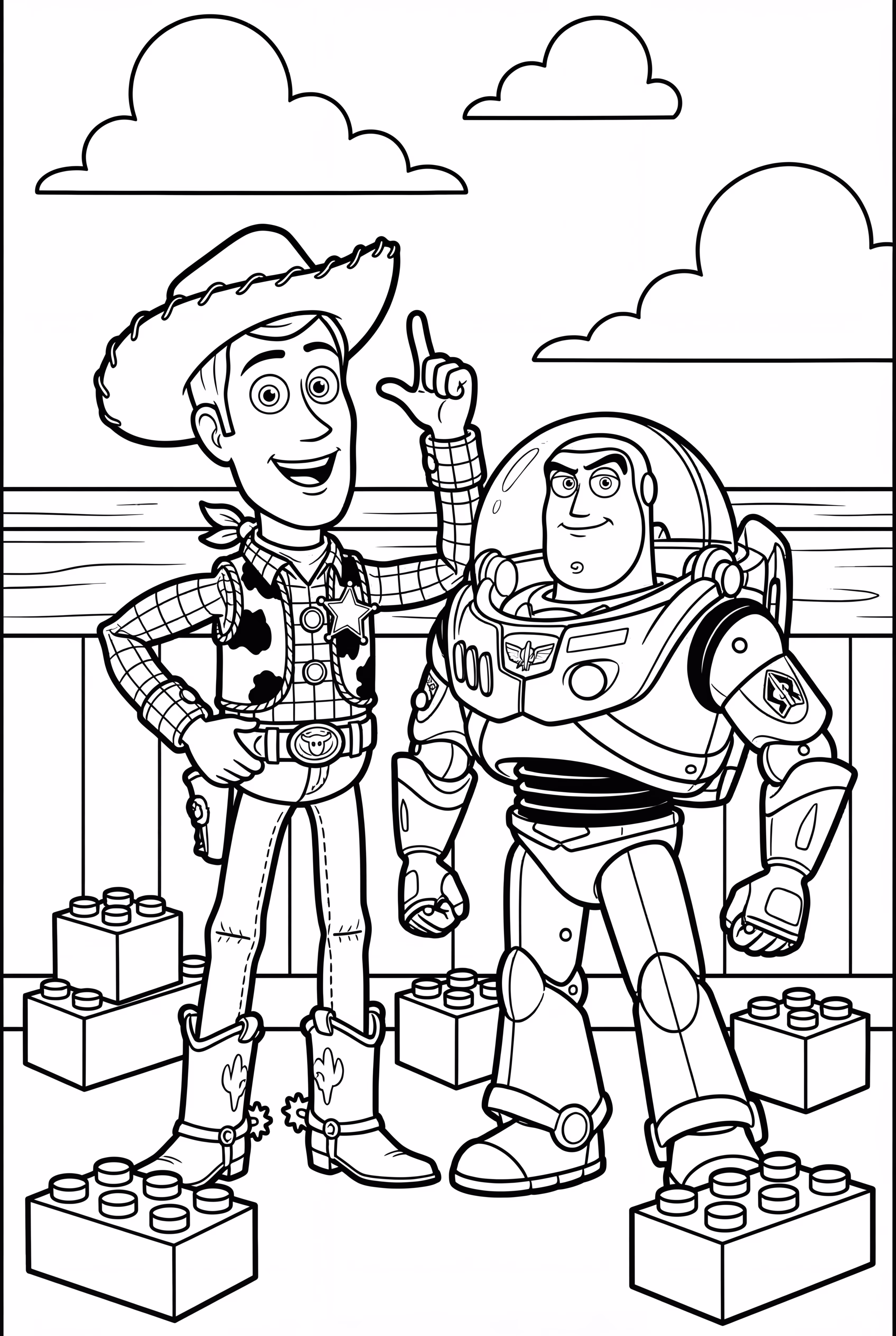 토이 스토리 캐릭터가 새로운 모험을 탐험하다