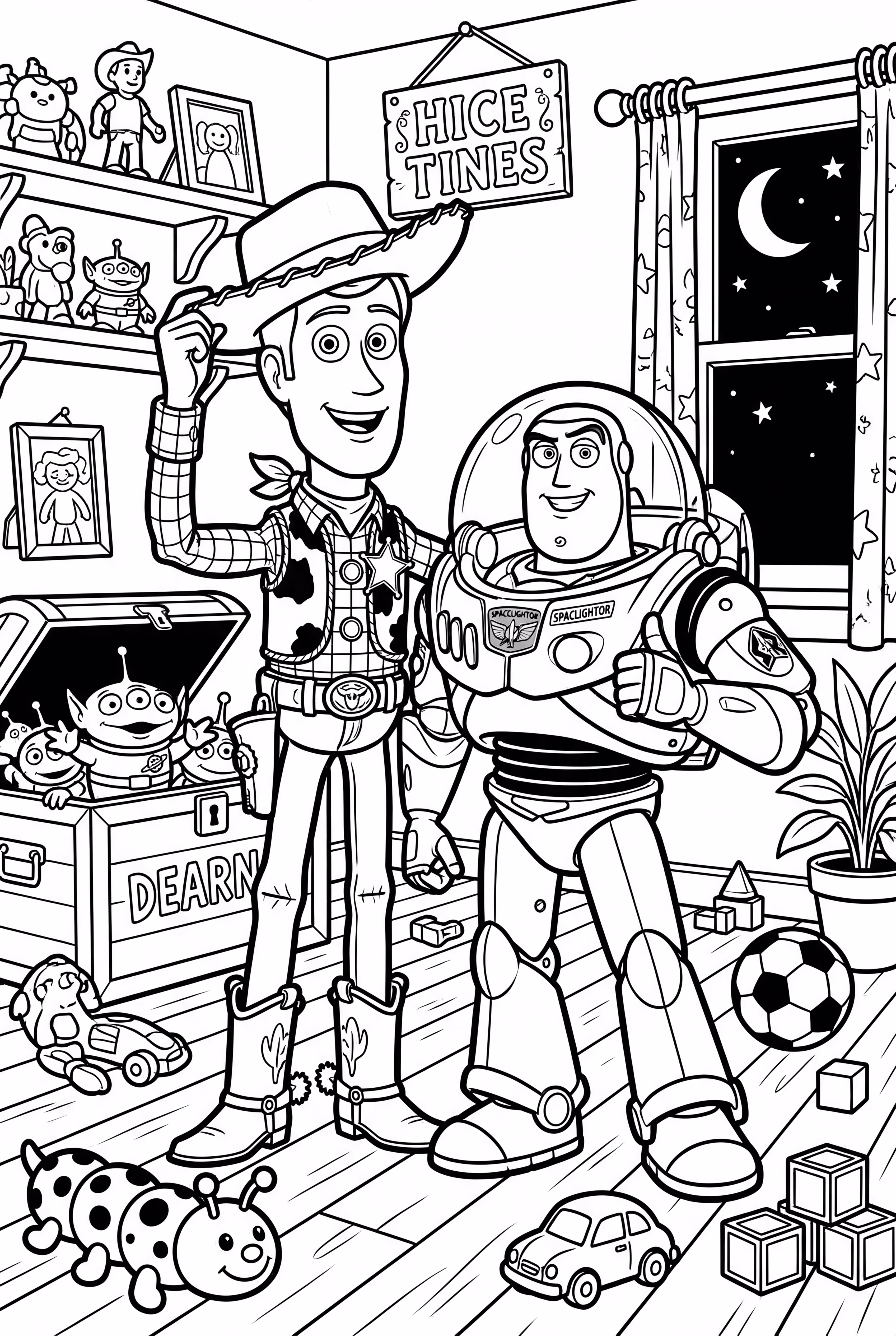 토이 스토리 캐릭터 새로운 모험 탐험