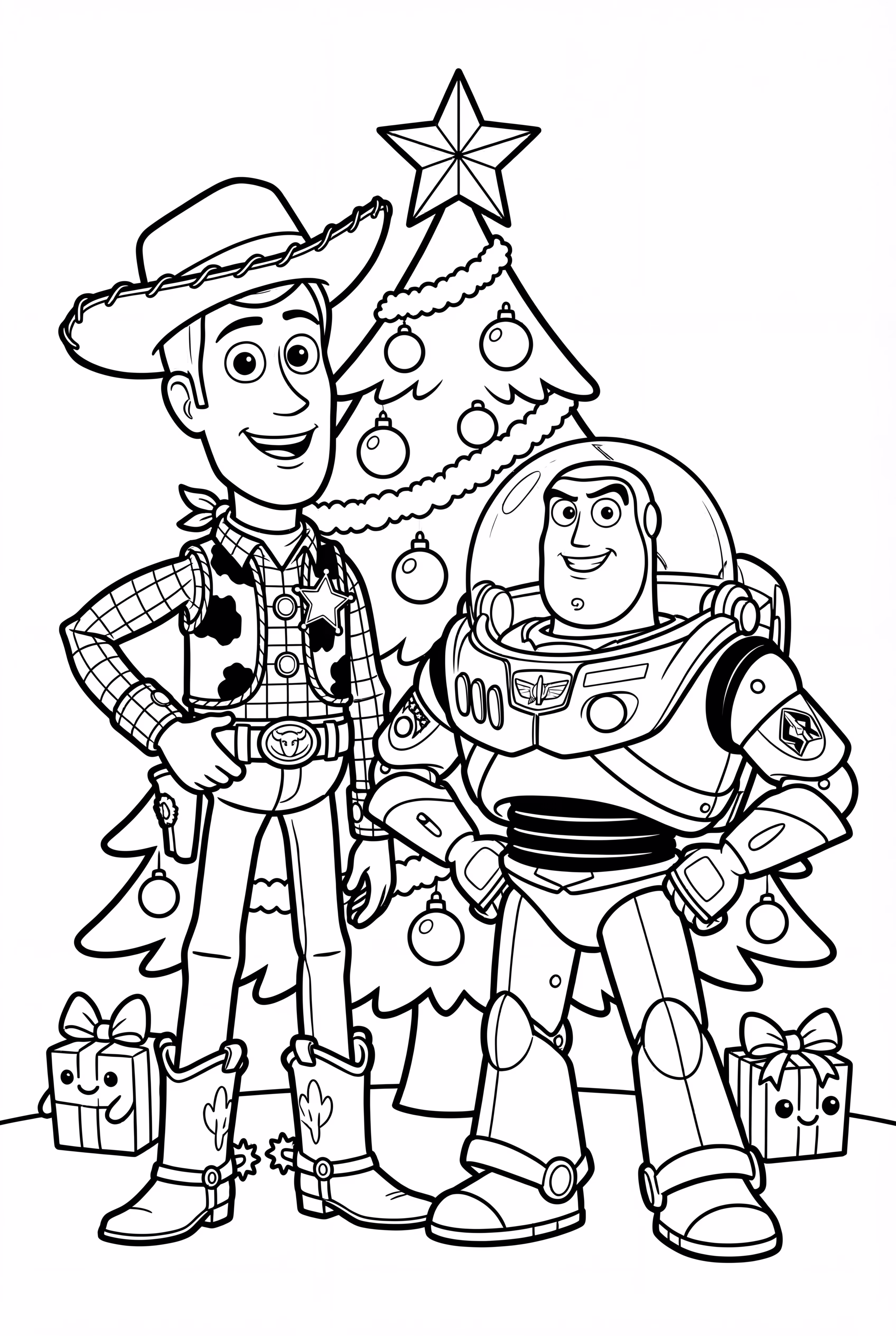 Toy Story Christmas Celebration with All the Toys