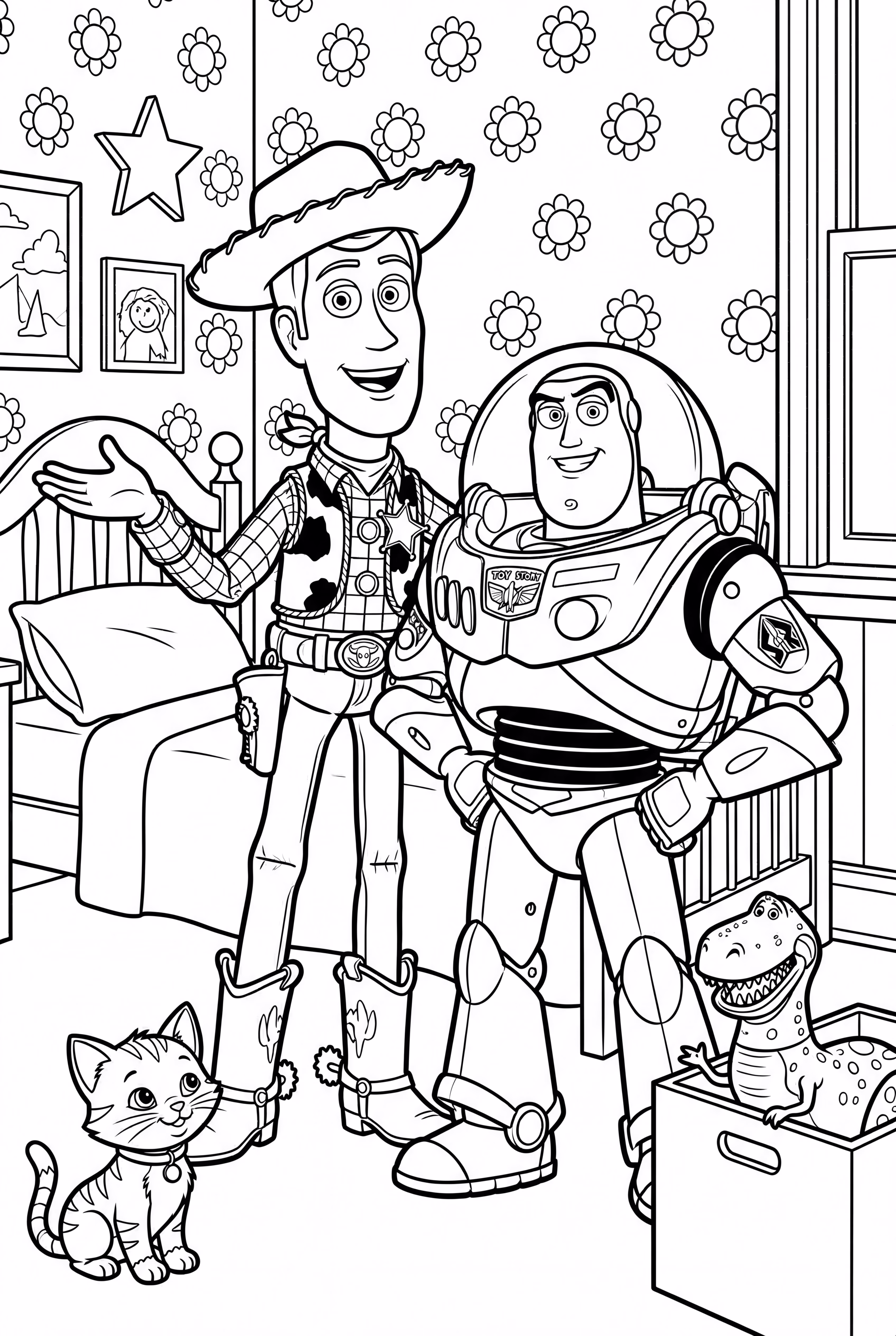 토이 스토리 우디와 버즈의 우정-2