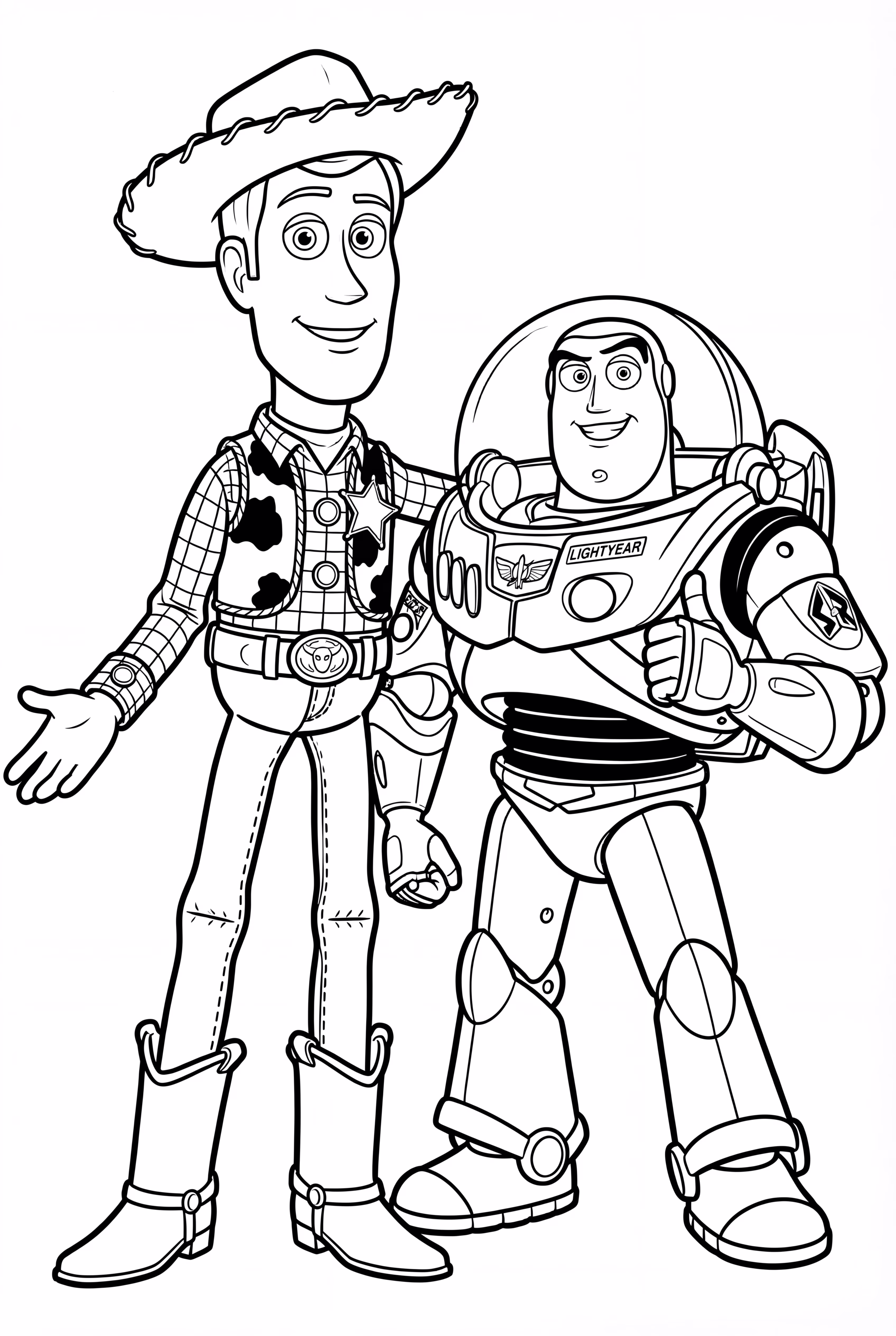 Toy Story Friendship Between Woody and Buzz