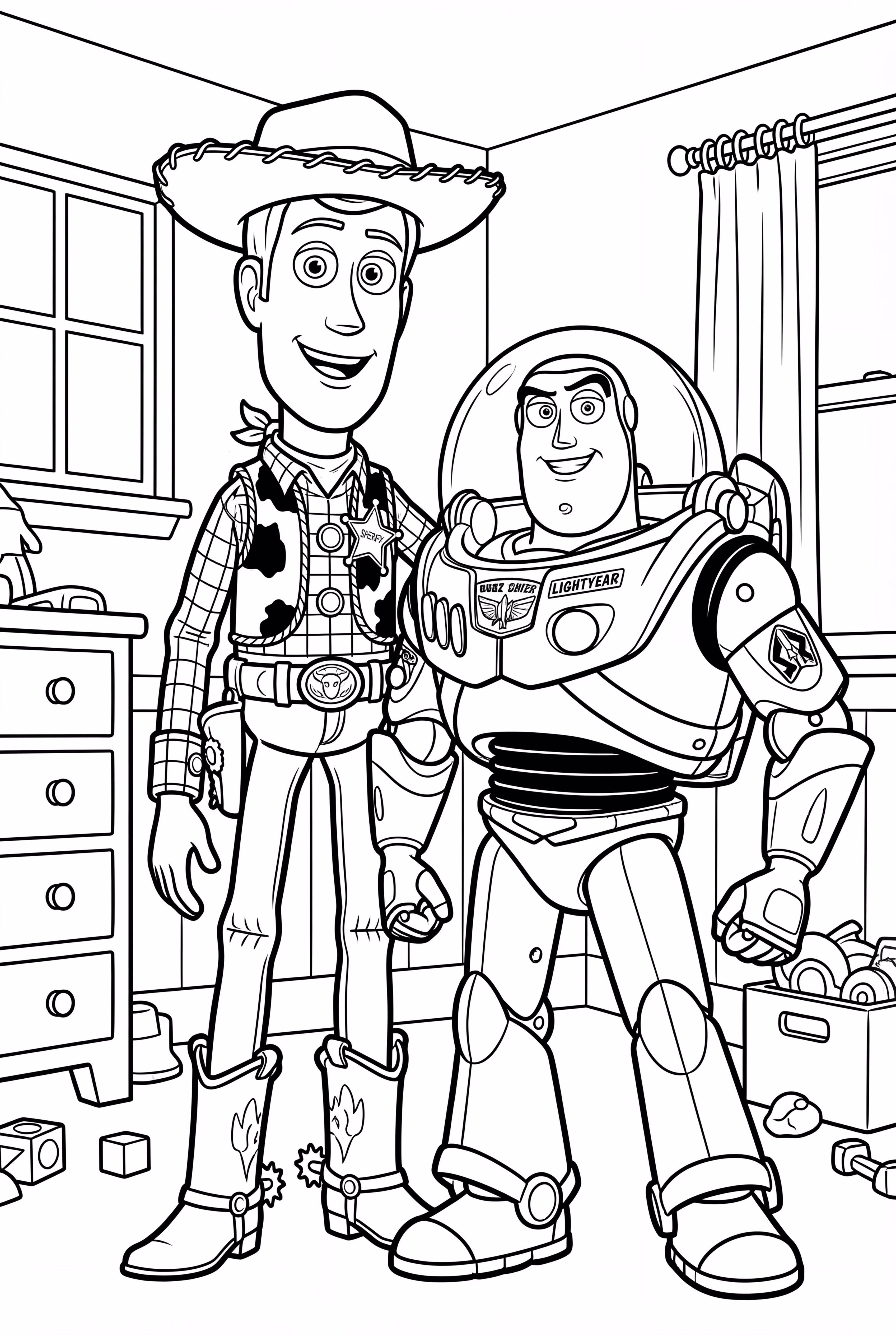 Toy Story Spielzeuge bereiten sich auf ein großes Abenteuer vor