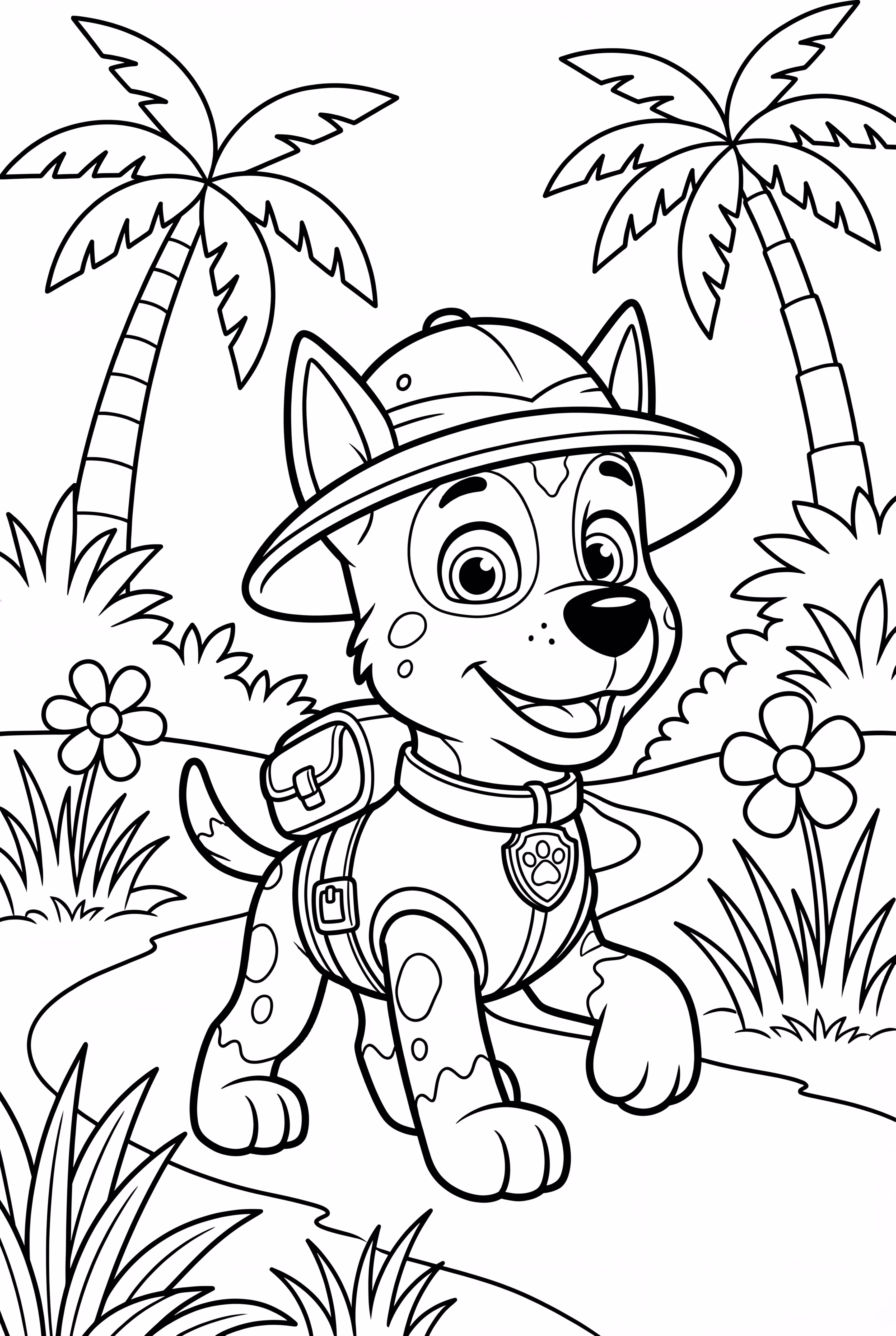 Tracker Paw Patrol Jungle Exploration