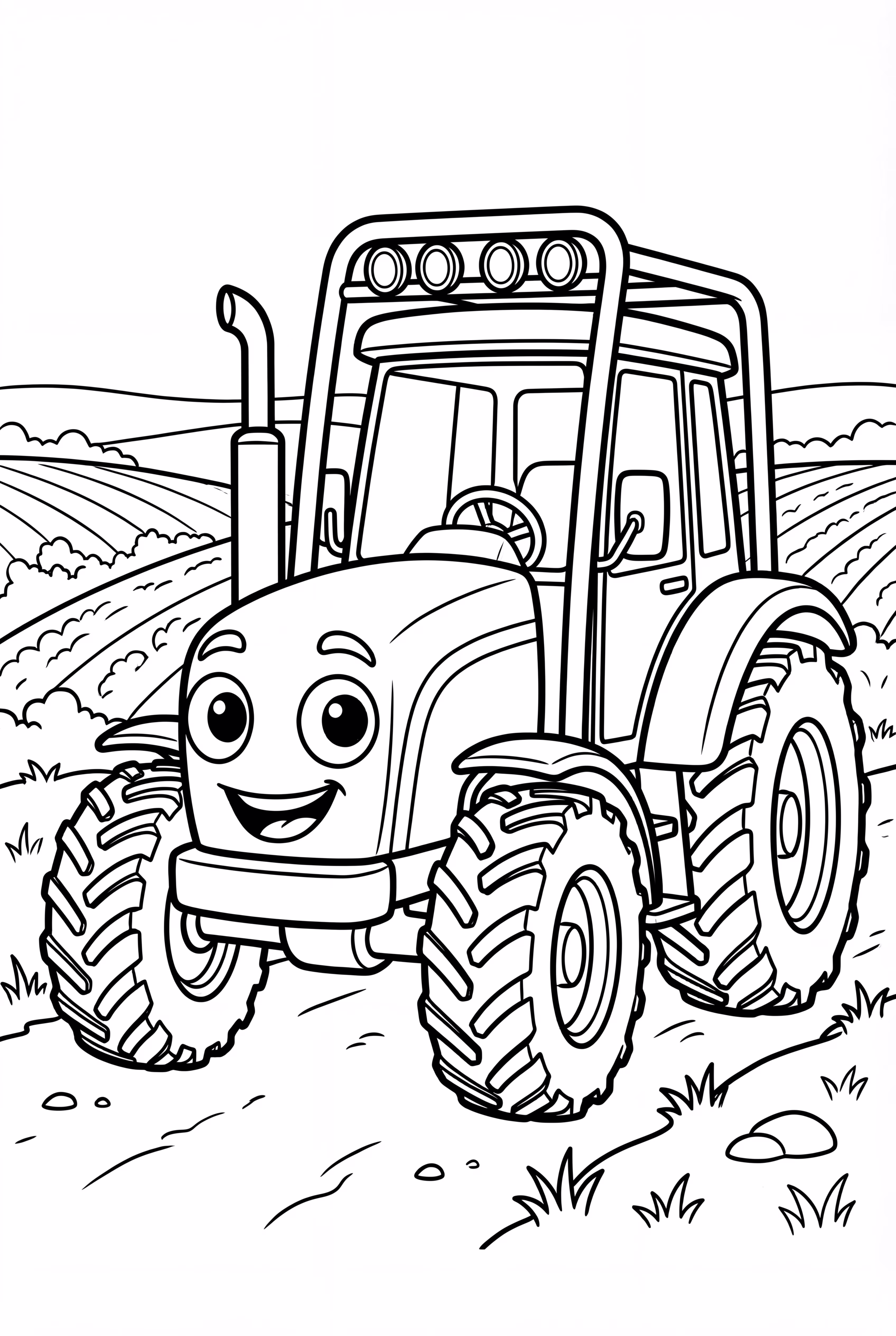 Tractor Harvest Time