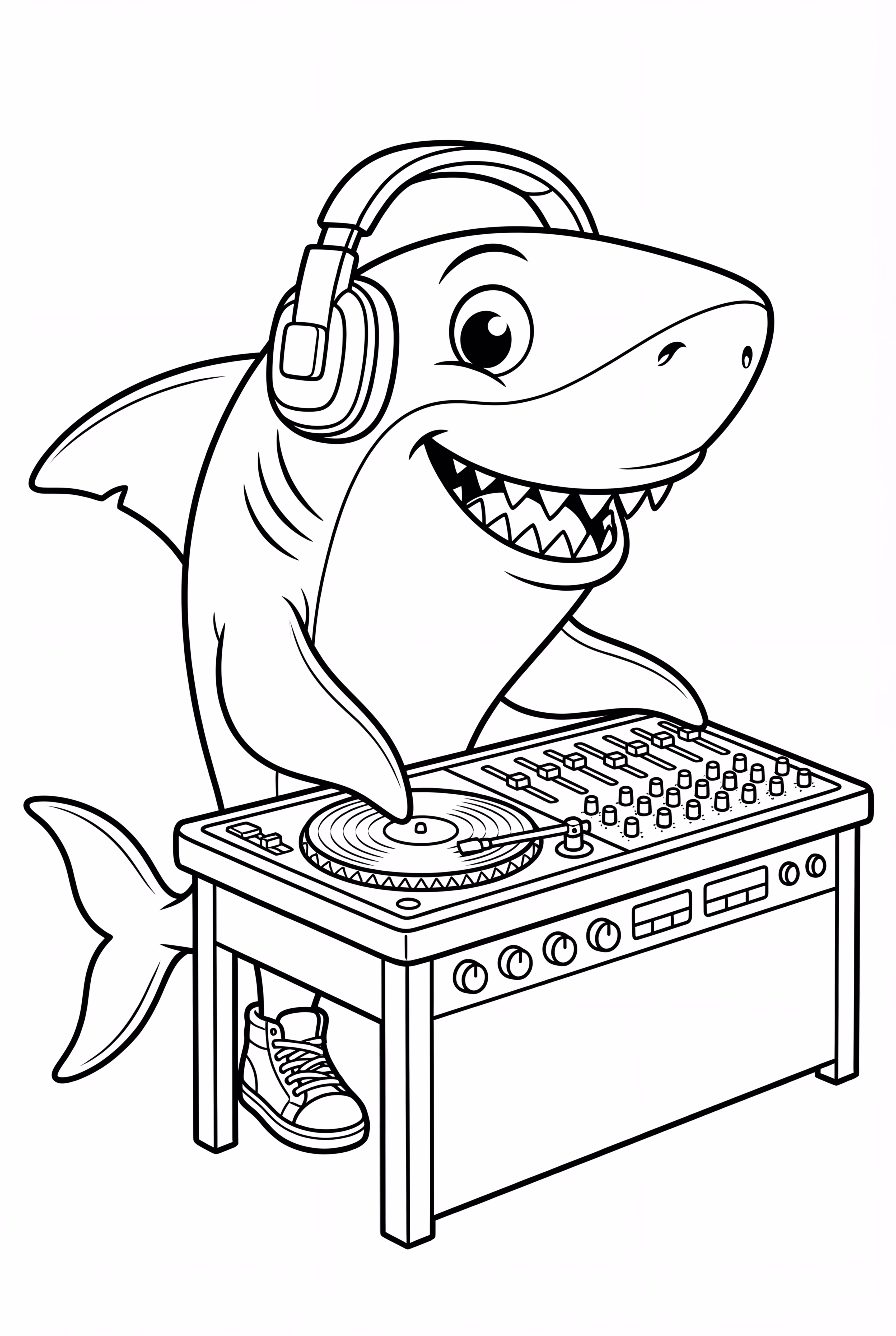 Tralalero Tralala DJing