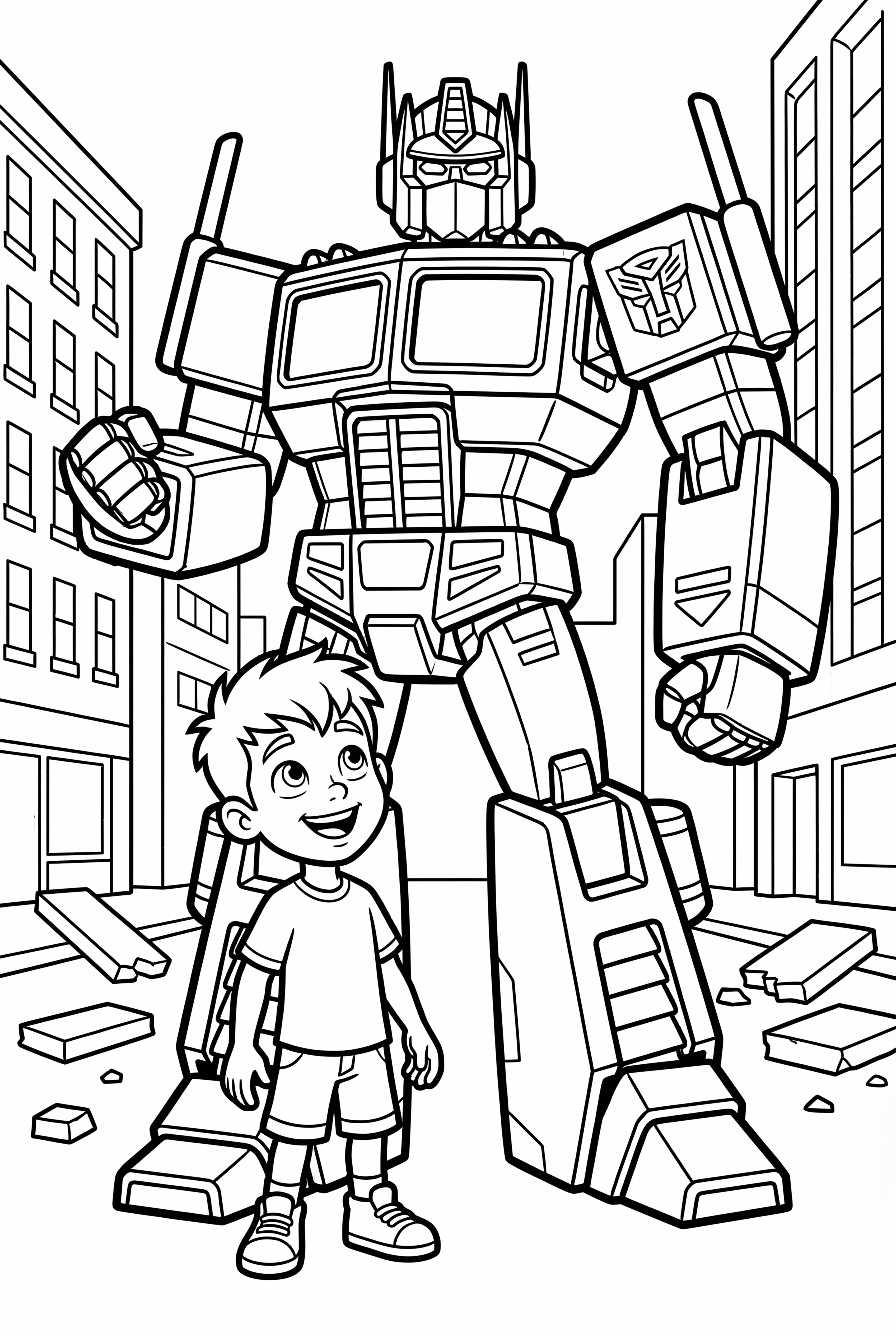 Transformers Robots in Disguise Saving Civilians